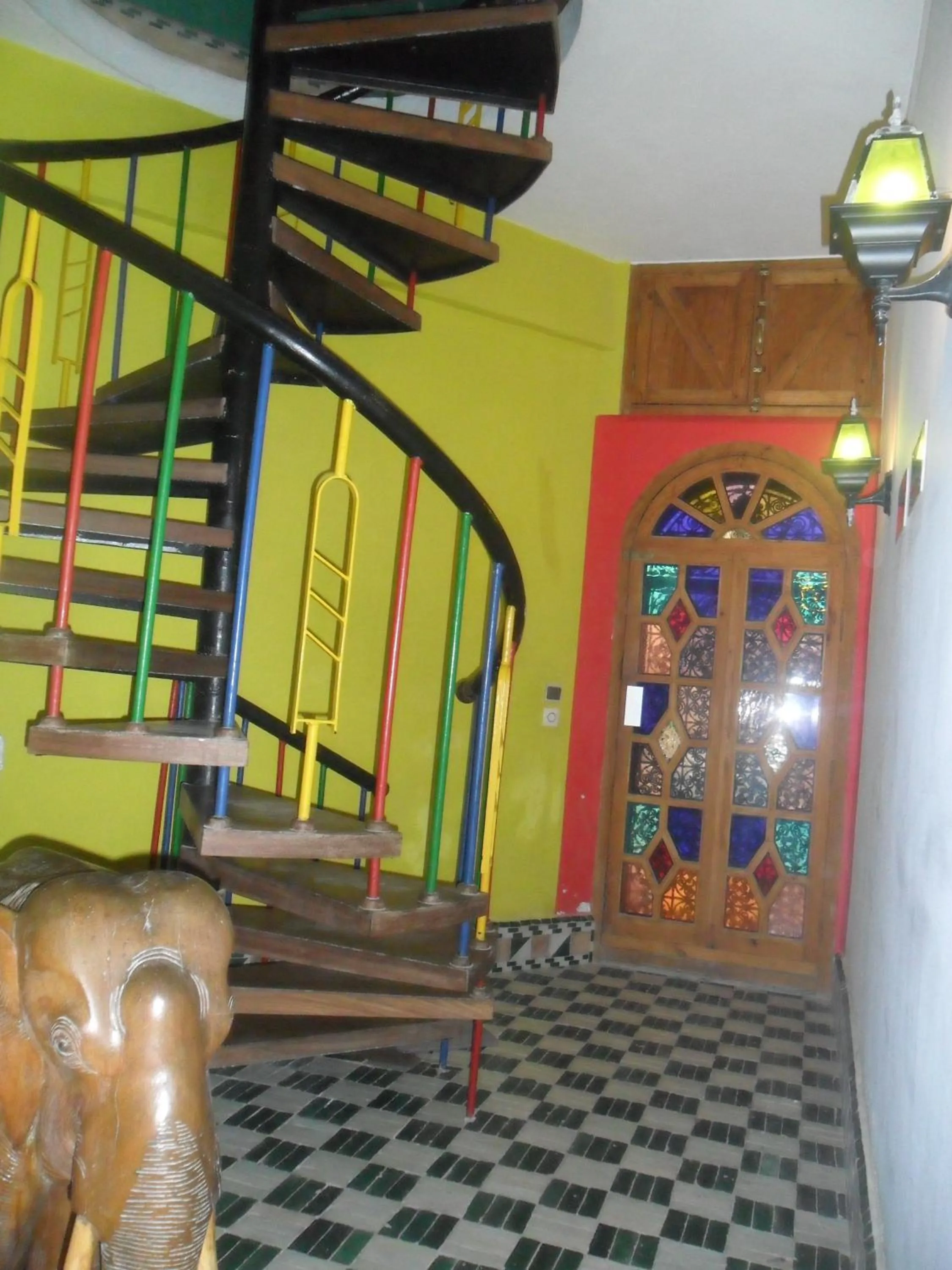 Decorative detail in Dar Ayour appartements