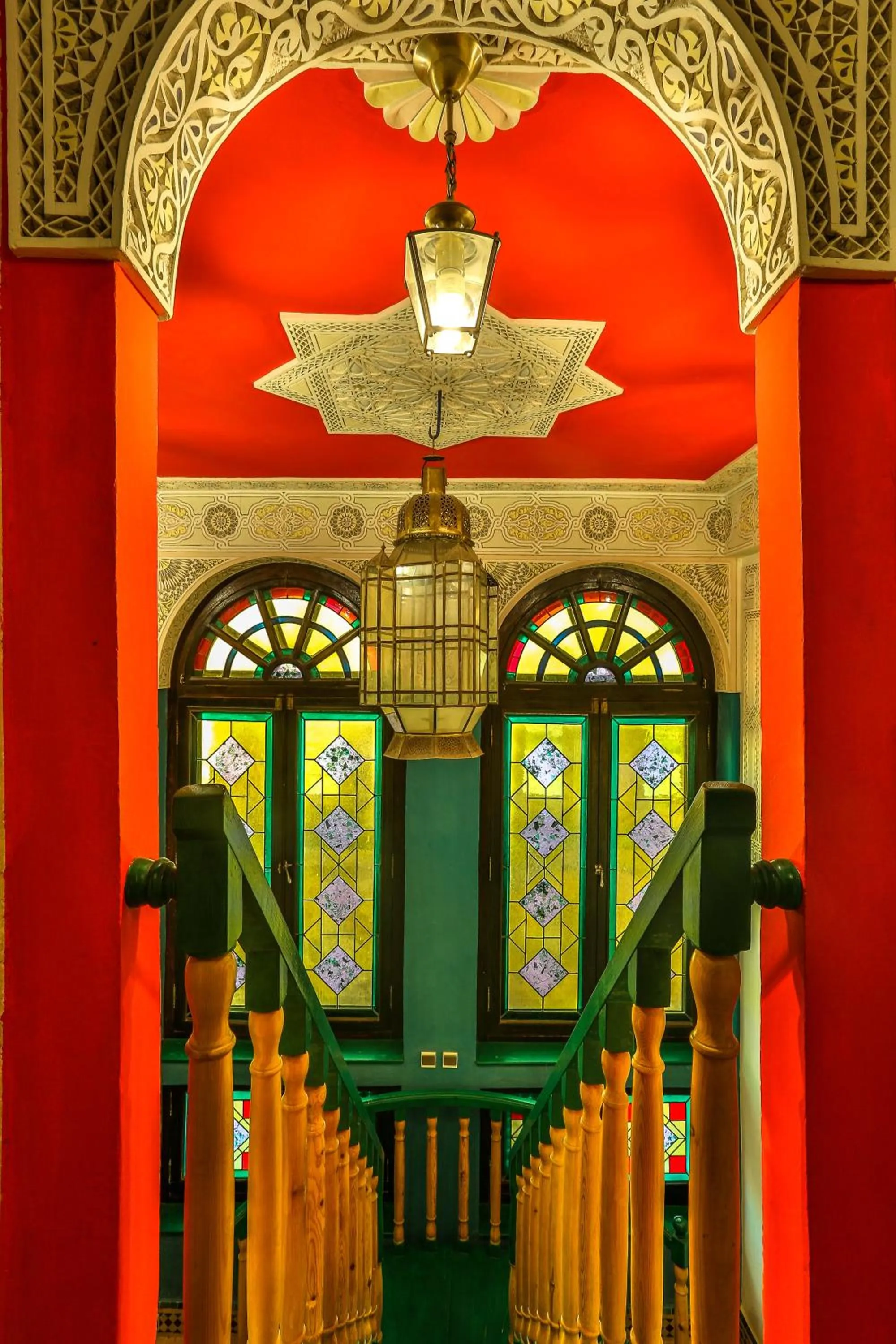 Decorative detail in Dar Ayour appartements