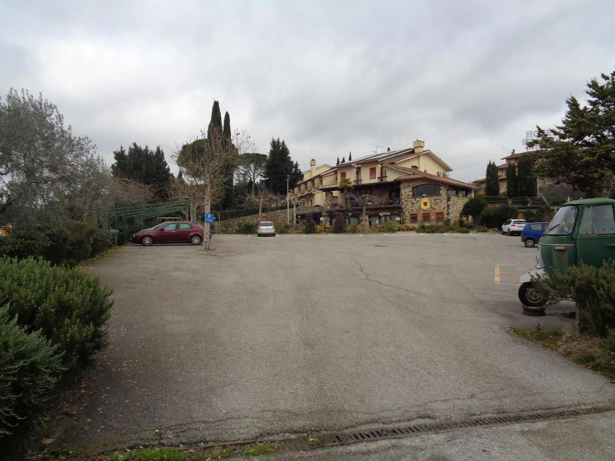 Property building in Hotel Rosati