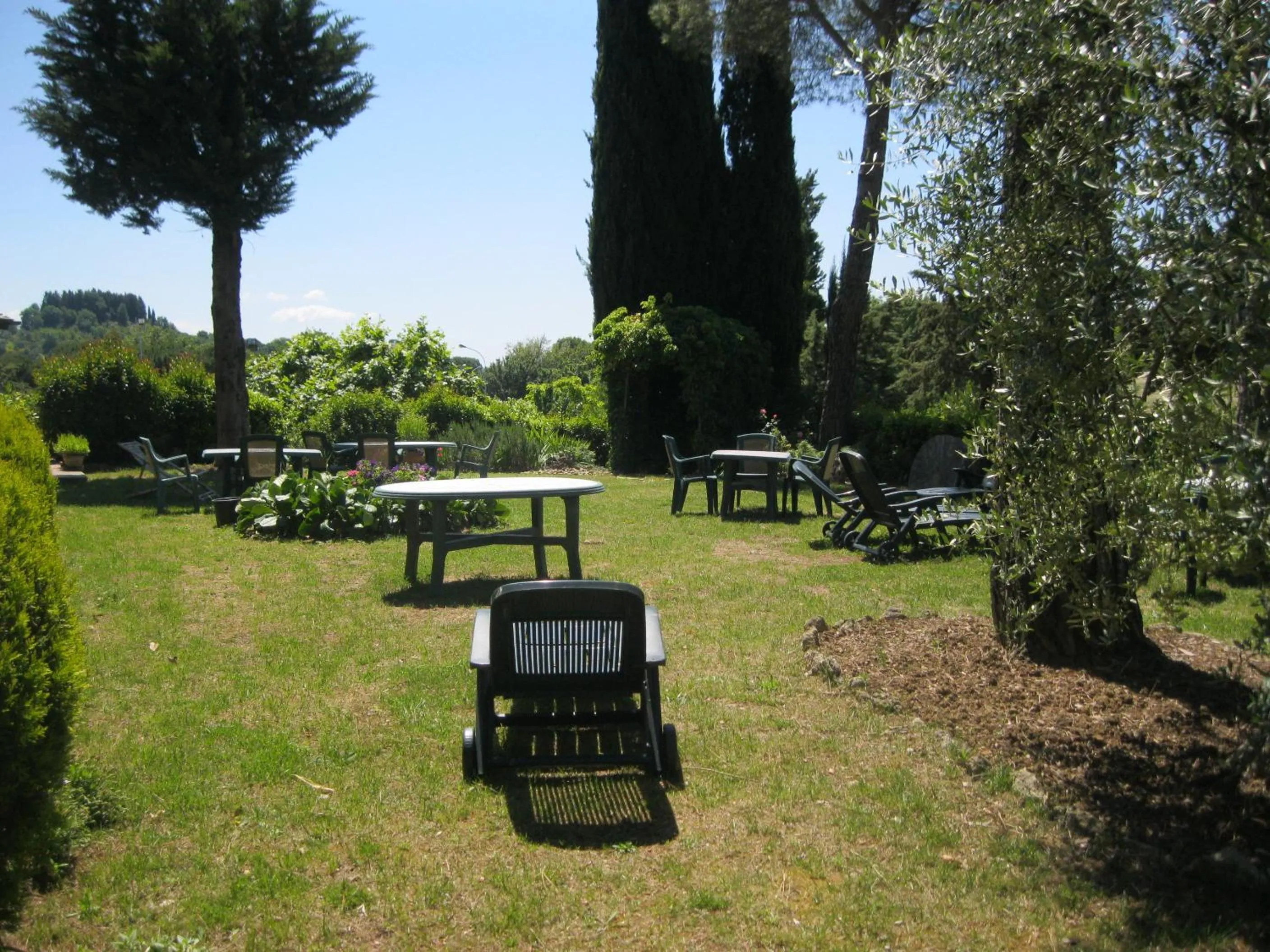 Garden in Hotel Rosati