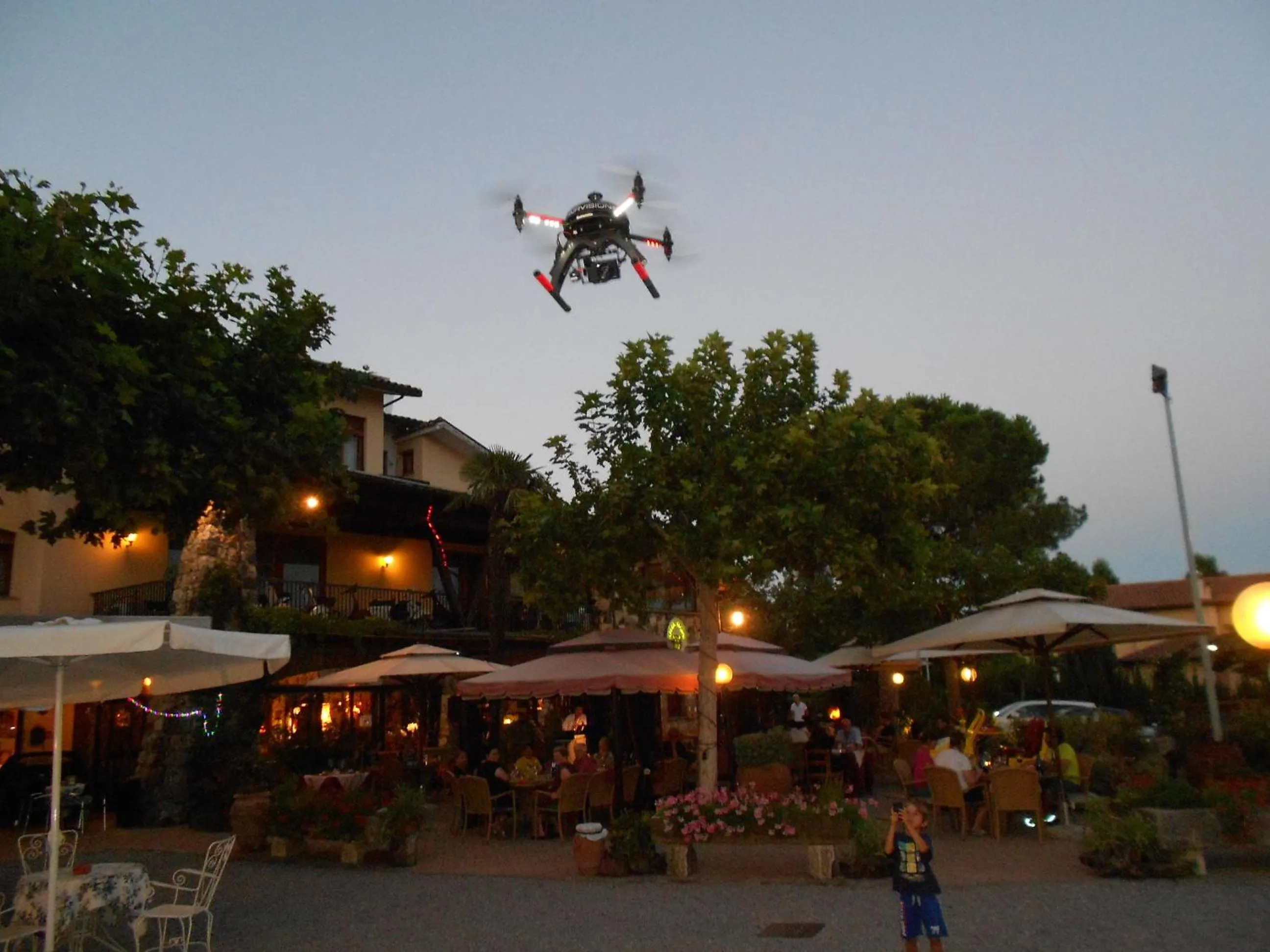 Bird's eye view in Hotel Rosati