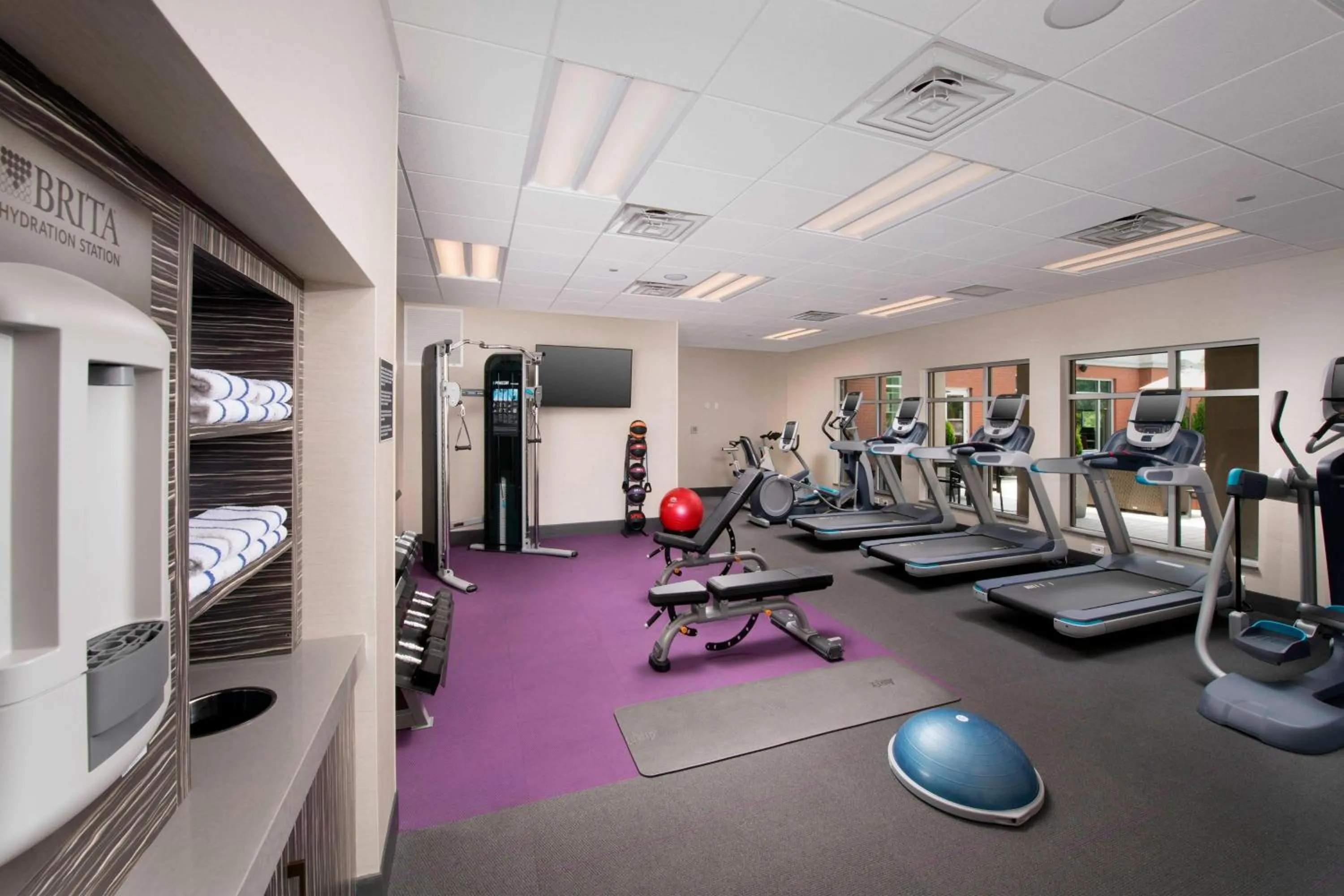Fitness centre/facilities in Residence Inn by Marriott Baltimore Owings Mills