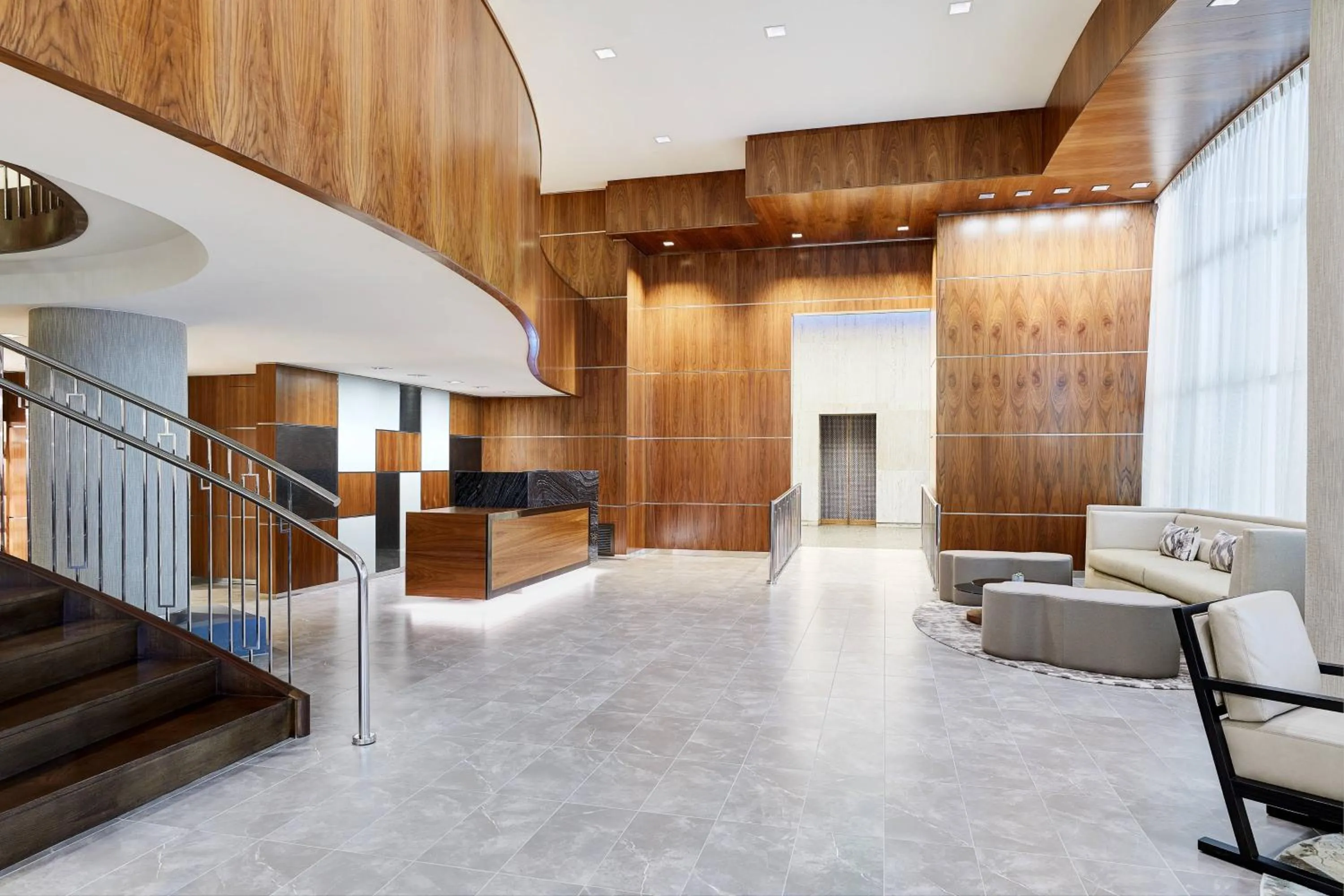 Lobby or reception in AC Hotel by Marriott Dallas Downtown