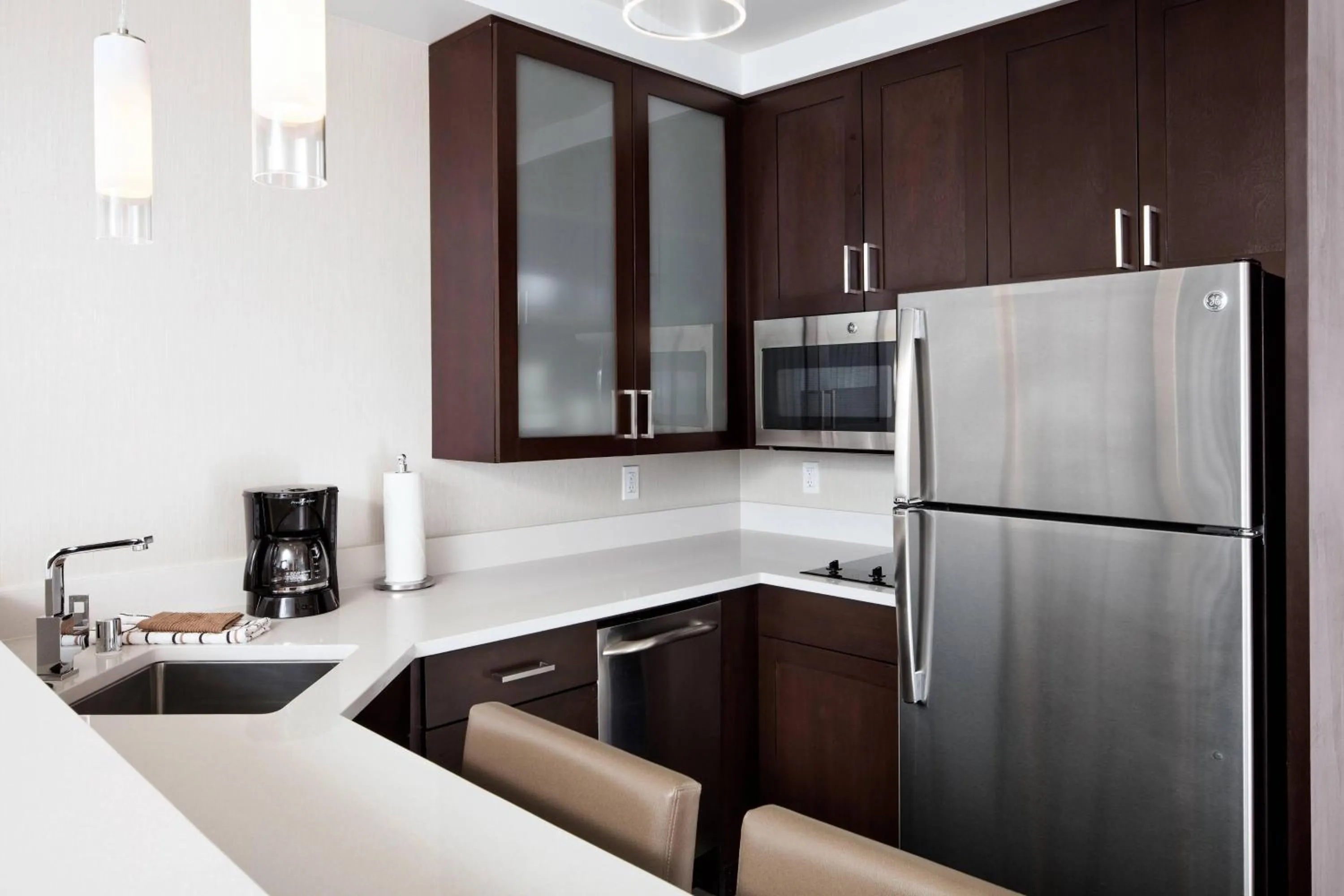 Kitchen or kitchenette in Residence Inn by Marriott San Jose Cupertino