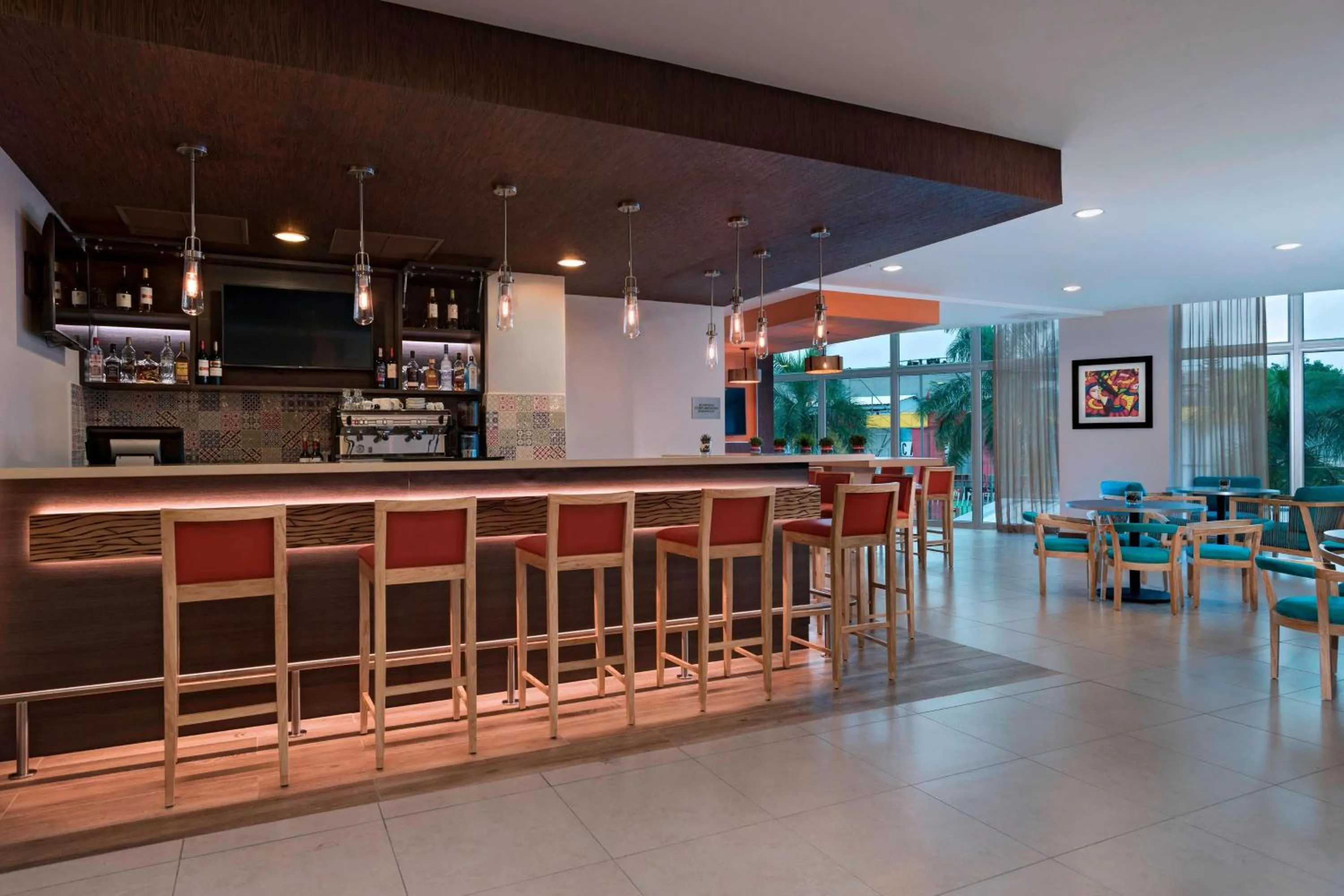 Lobby or reception in Fairfield by Marriott San Salvador