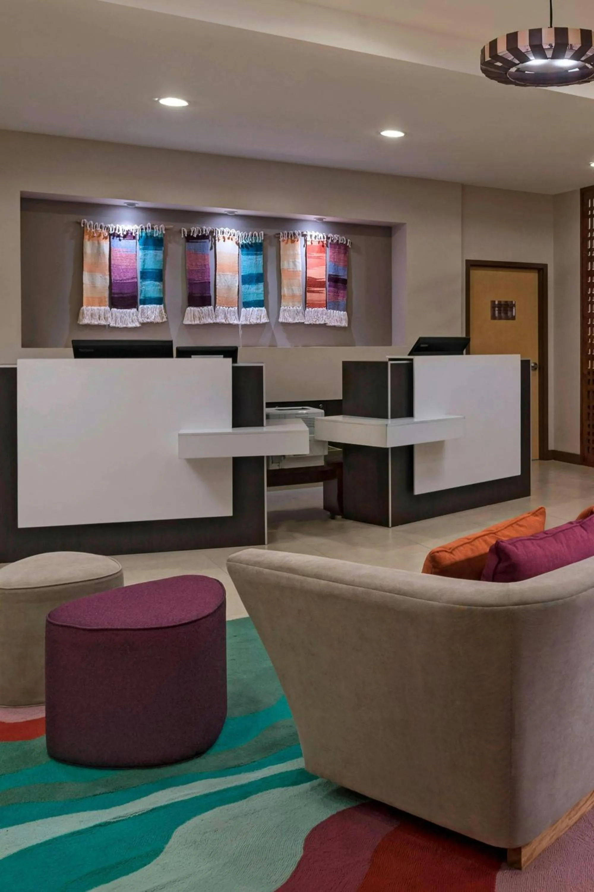 Lobby or reception in Fairfield by Marriott San Salvador