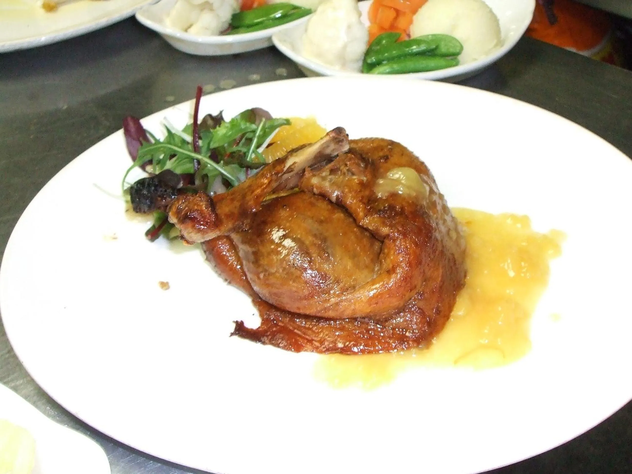 Food close-up in Achill Cliff House Hotel & Restaurant