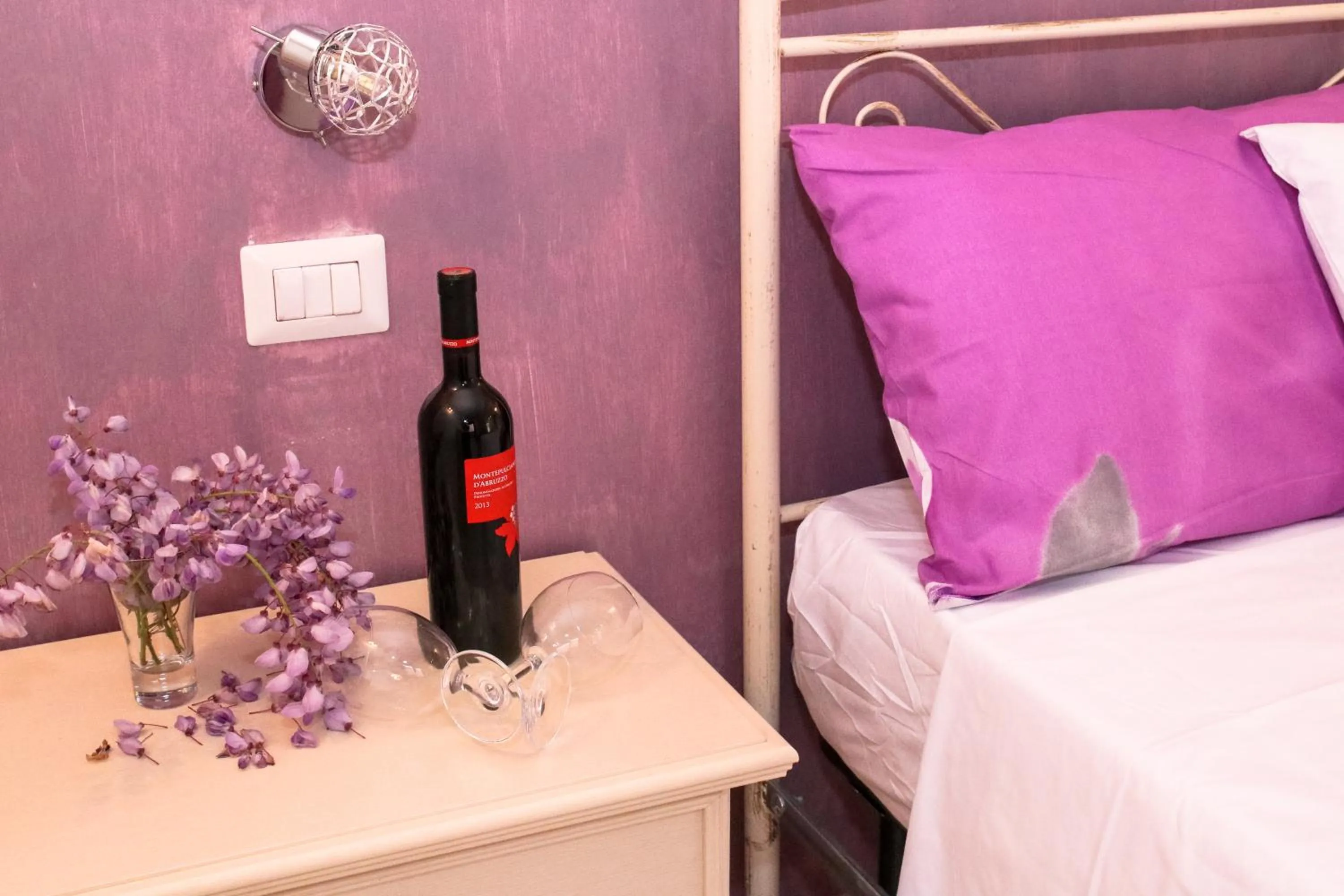 Decorative detail in Il Sorriso B&B