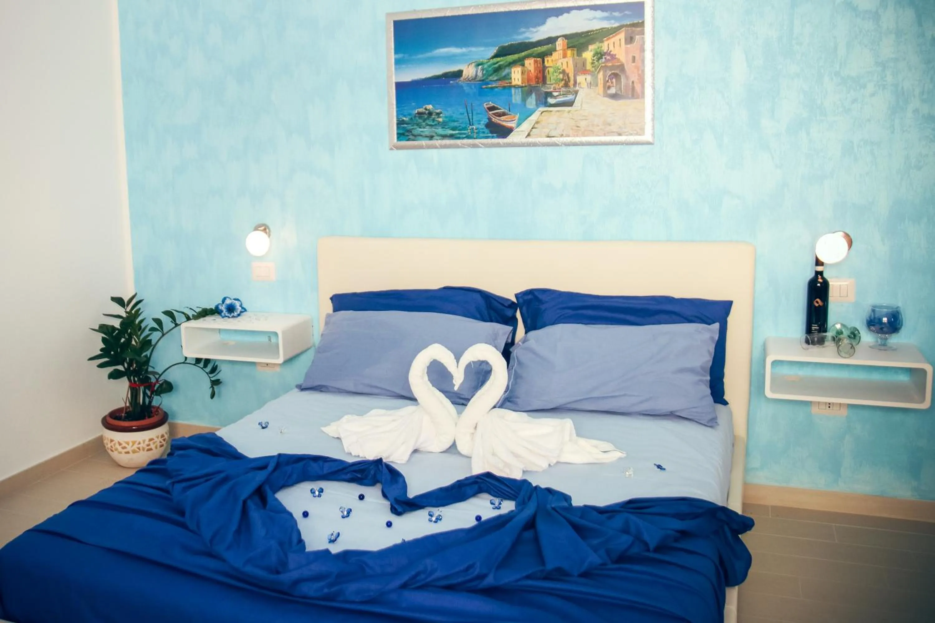 Photo of the whole room in Il Sorriso B&B