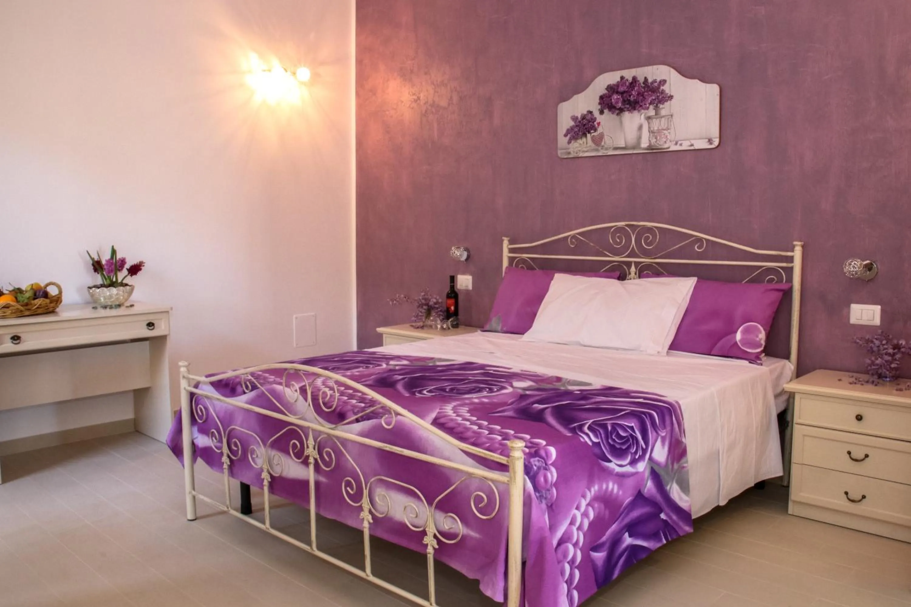 Photo of the whole room in Il Sorriso B&B