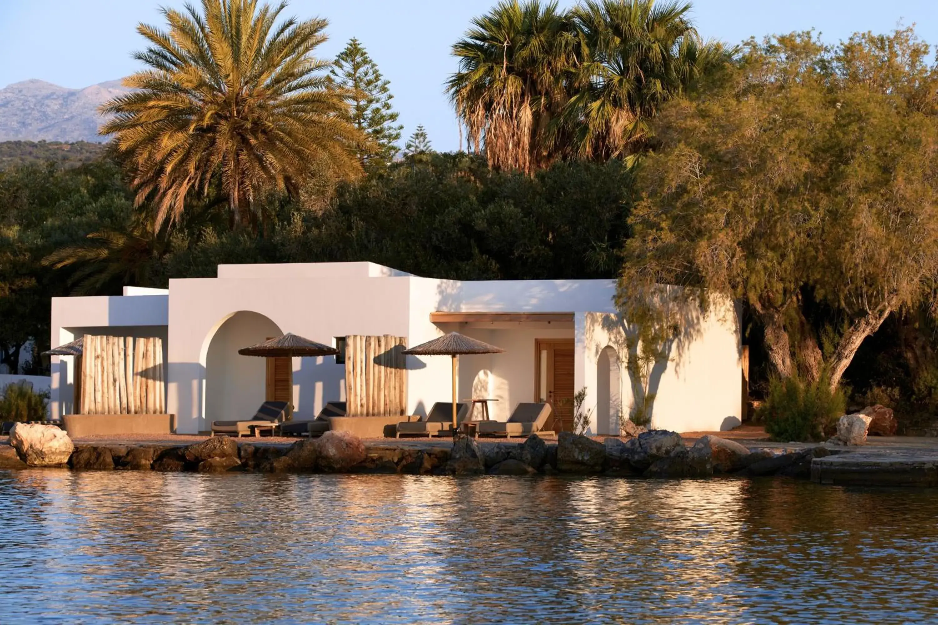 Waterfront Bungalow in Minos Beach Art Hotel, a Member of Design Hotels Waterfront Bungalow in Minos Beach Art Hotel, a Member of Design Hotels