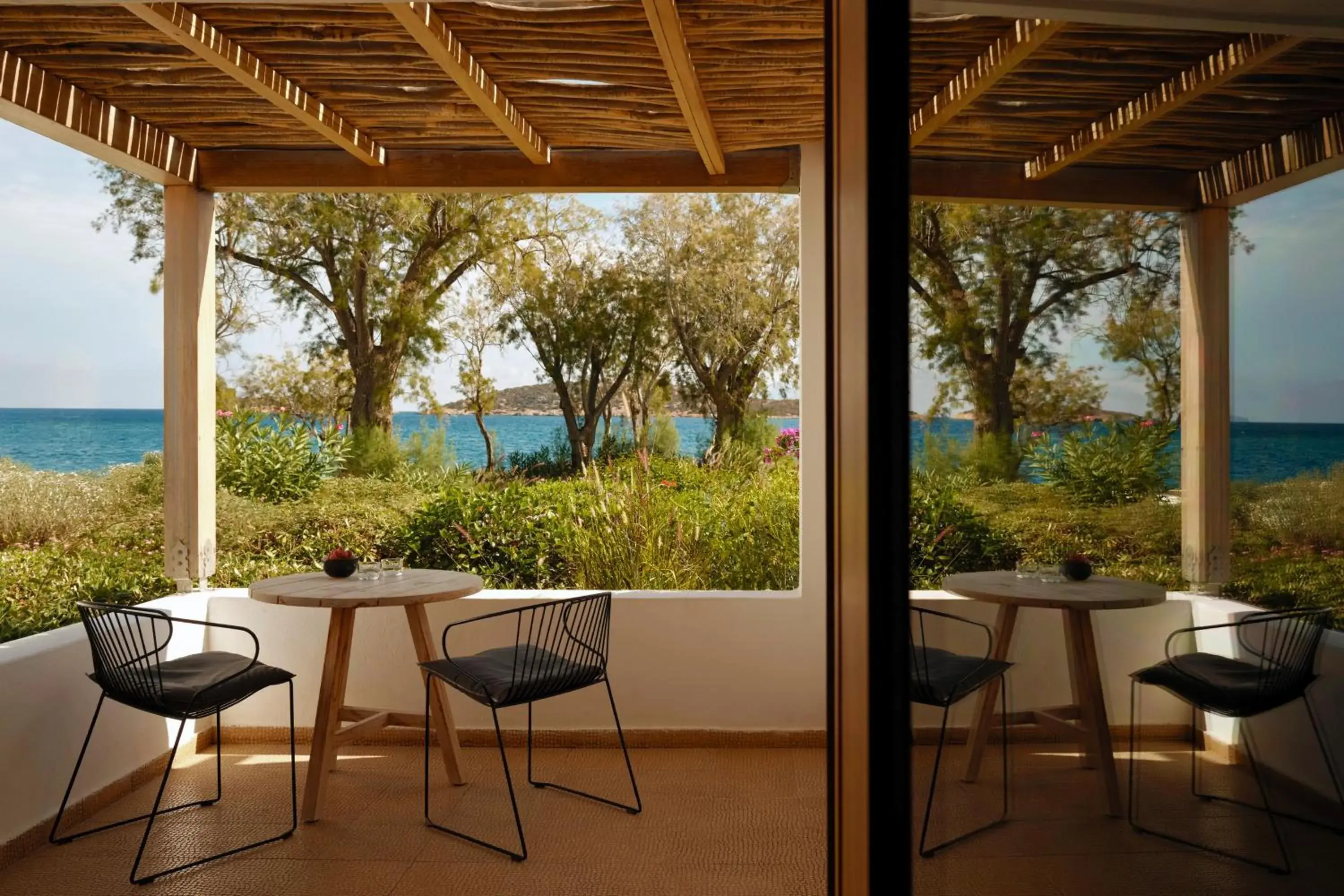 Seafront Bungalow in Minos Beach Art Hotel, a Member of Design Hotels Seafront Bungalow in Minos Beach Art Hotel, a Member of Design Hotels