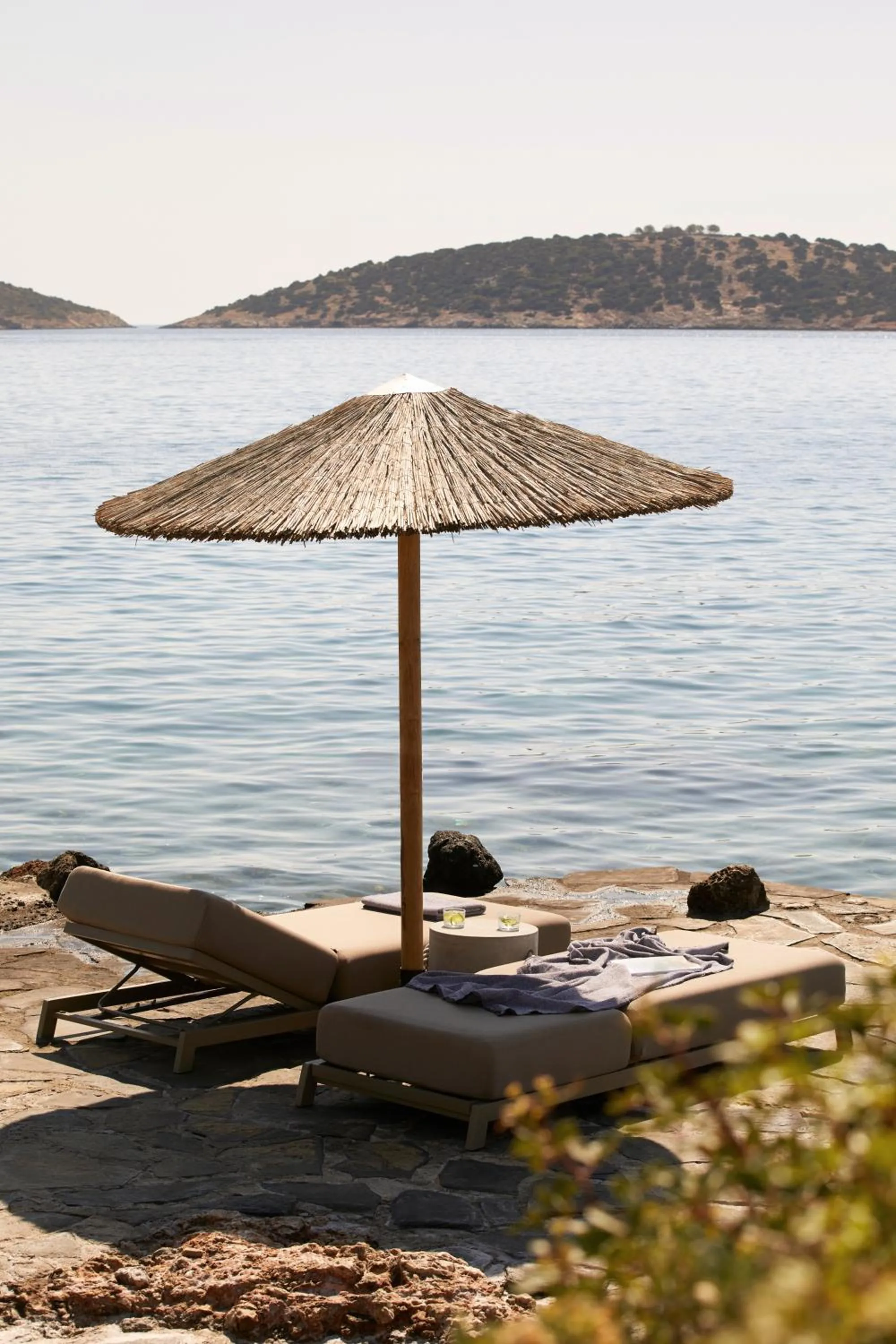 Sea view in Minos Beach Art Hotel, a Member of Design Hotels
