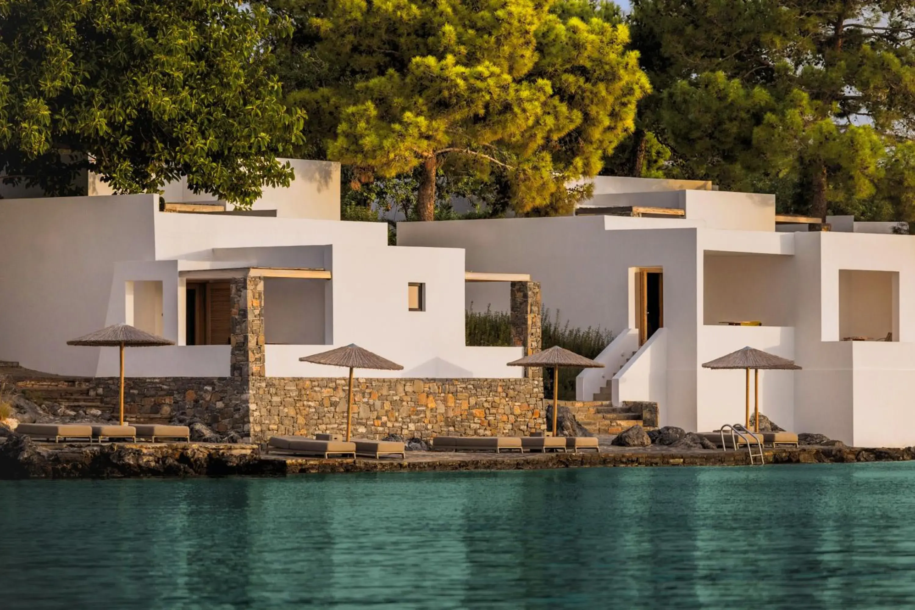 Superior Waterfront Bungalow in Minos Beach Art Hotel, a Member of Design Hotels Superior Waterfront Bungalow in Minos Beach Art Hotel, a Member of Design Hotels