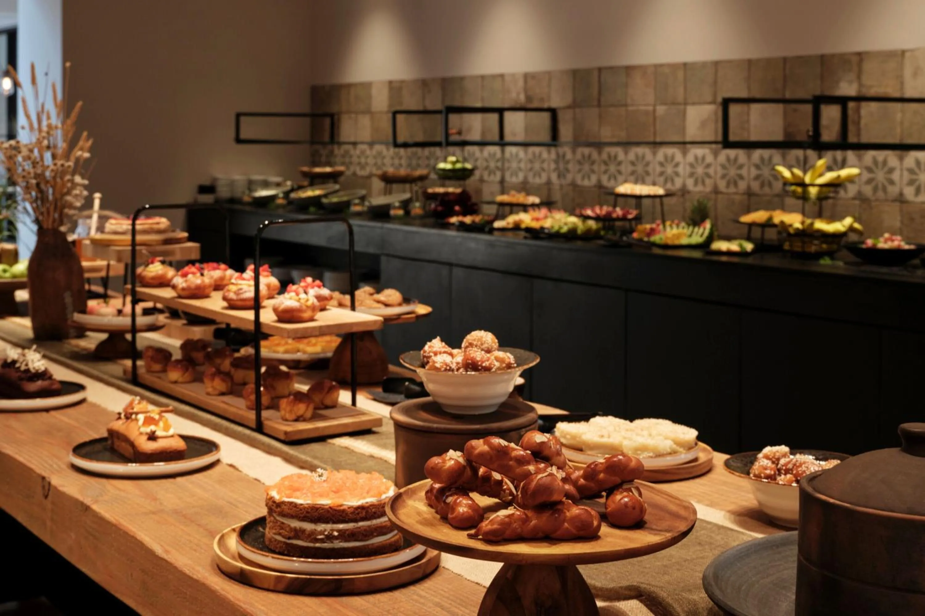 Breakfast in Minos Beach Art Hotel, a Member of Design Hotels