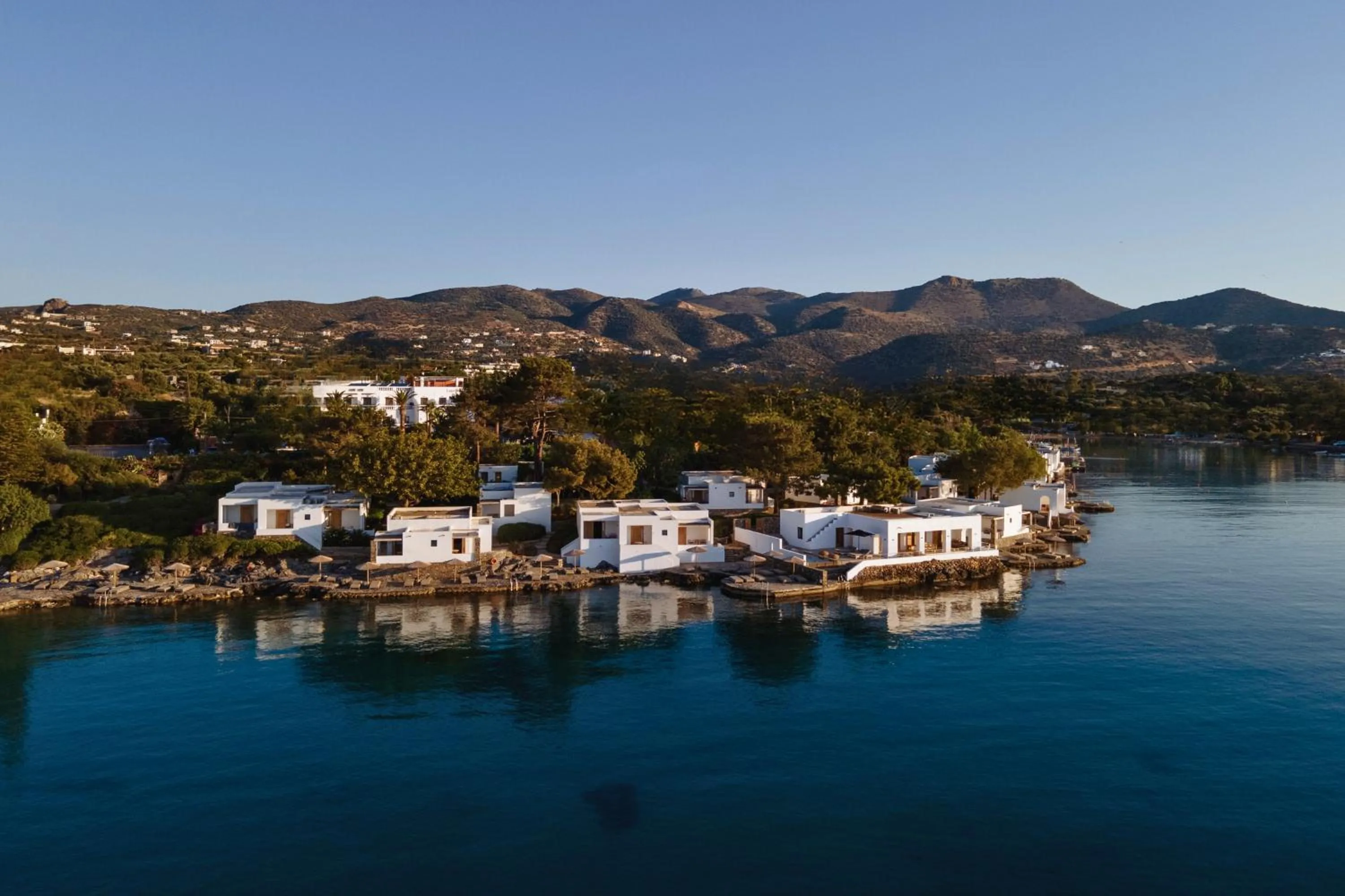 Property building in Minos Beach Art Hotel, a Member of Design Hotels
