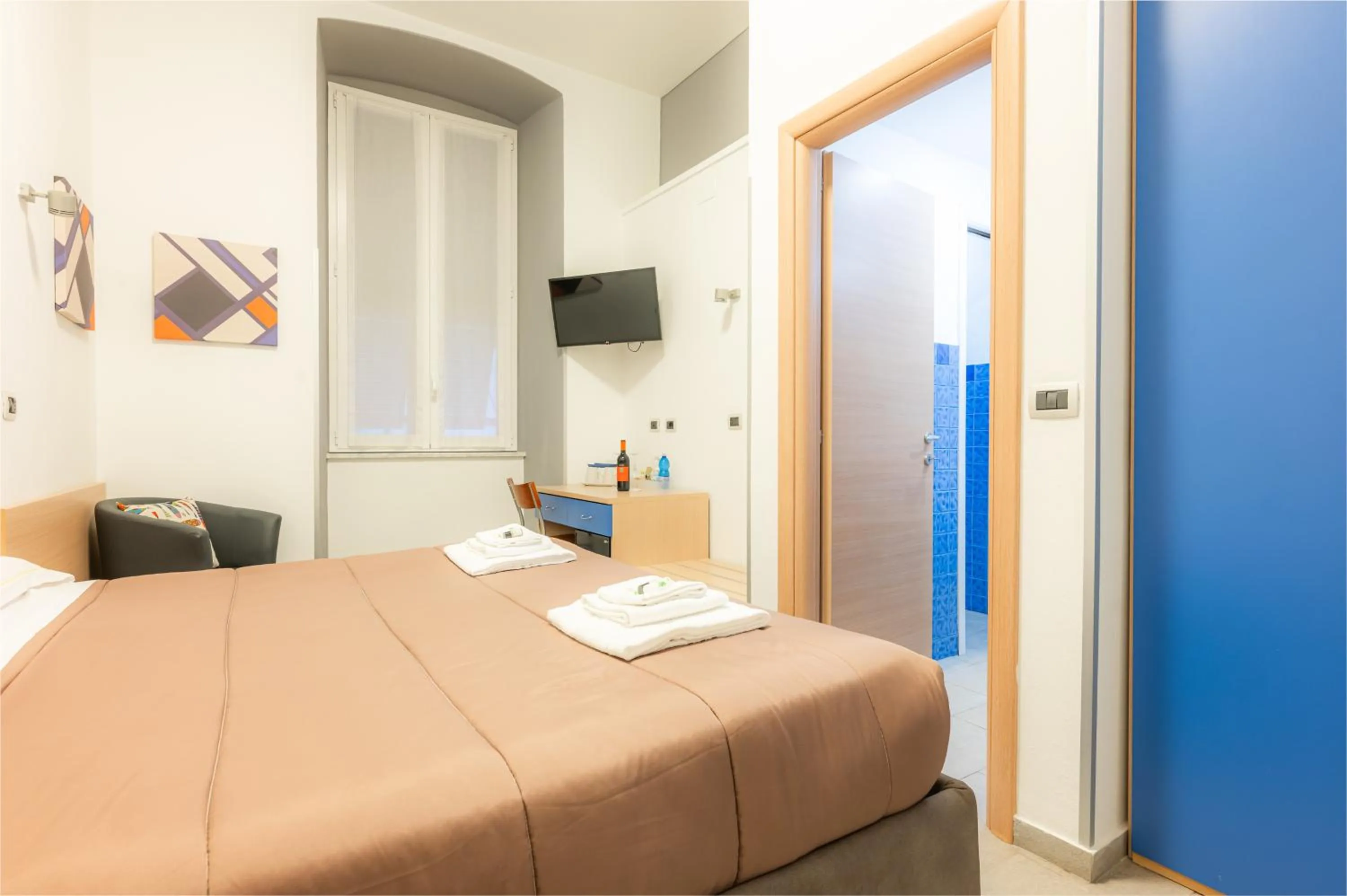 Bedroom, Bed in Affittacamere del Golfo e delle 5 Terre