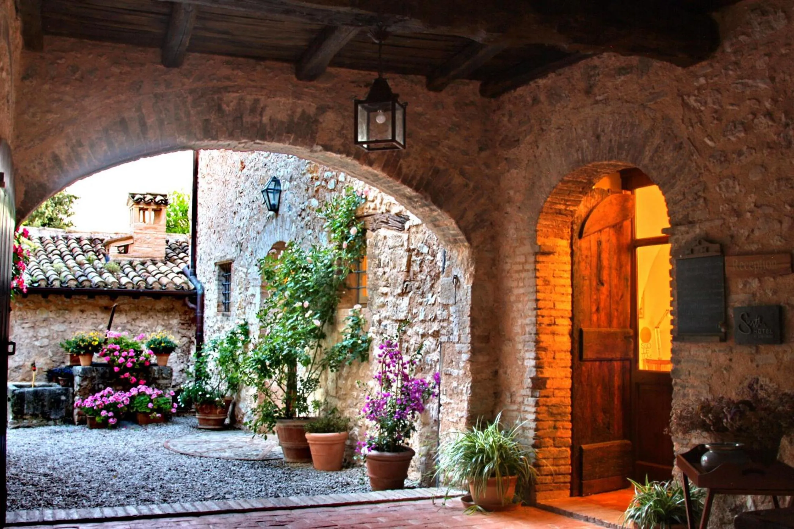 Lobby or reception in Borgo Della Marmotta