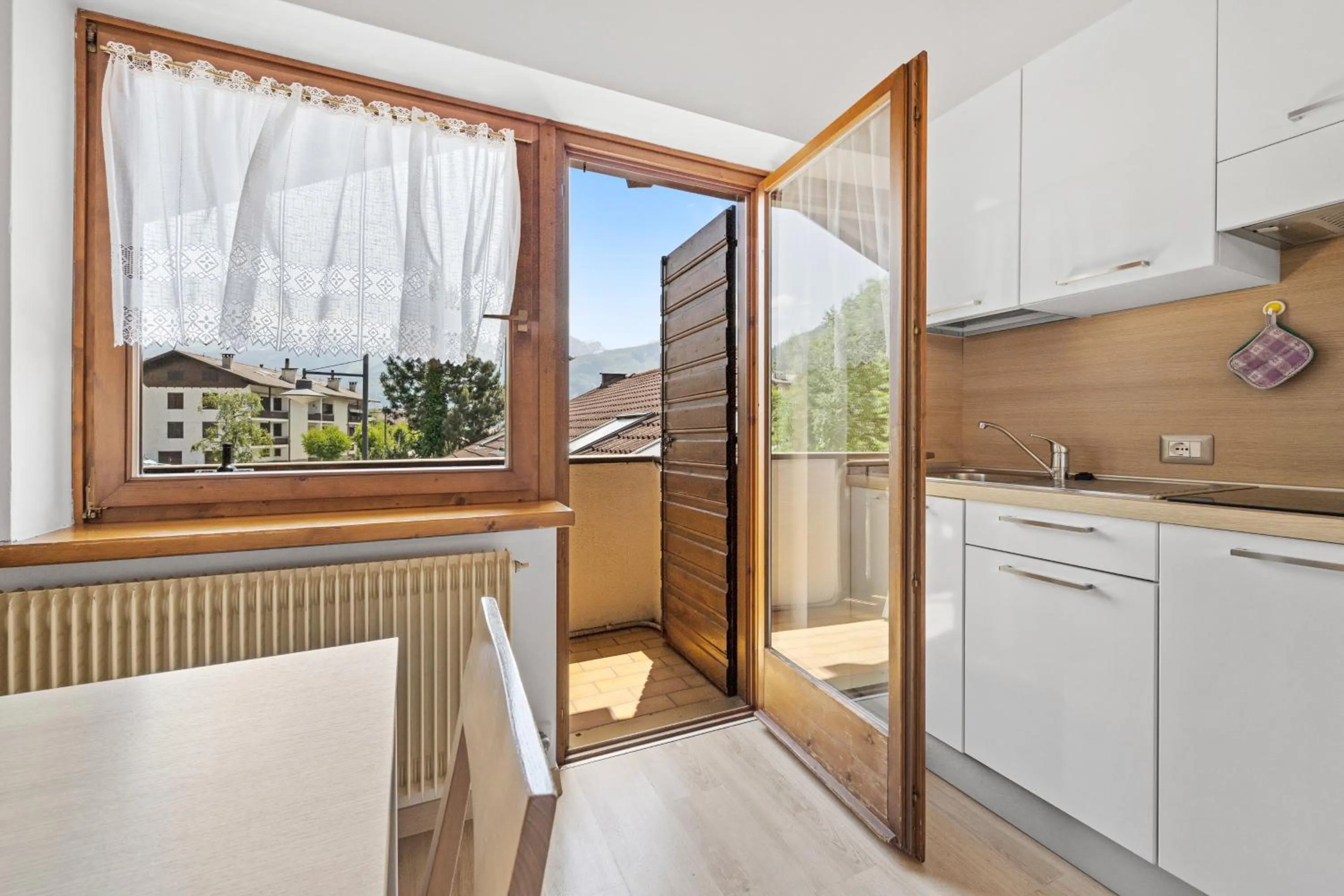 Kitchen or kitchenette in Residence Lagorai