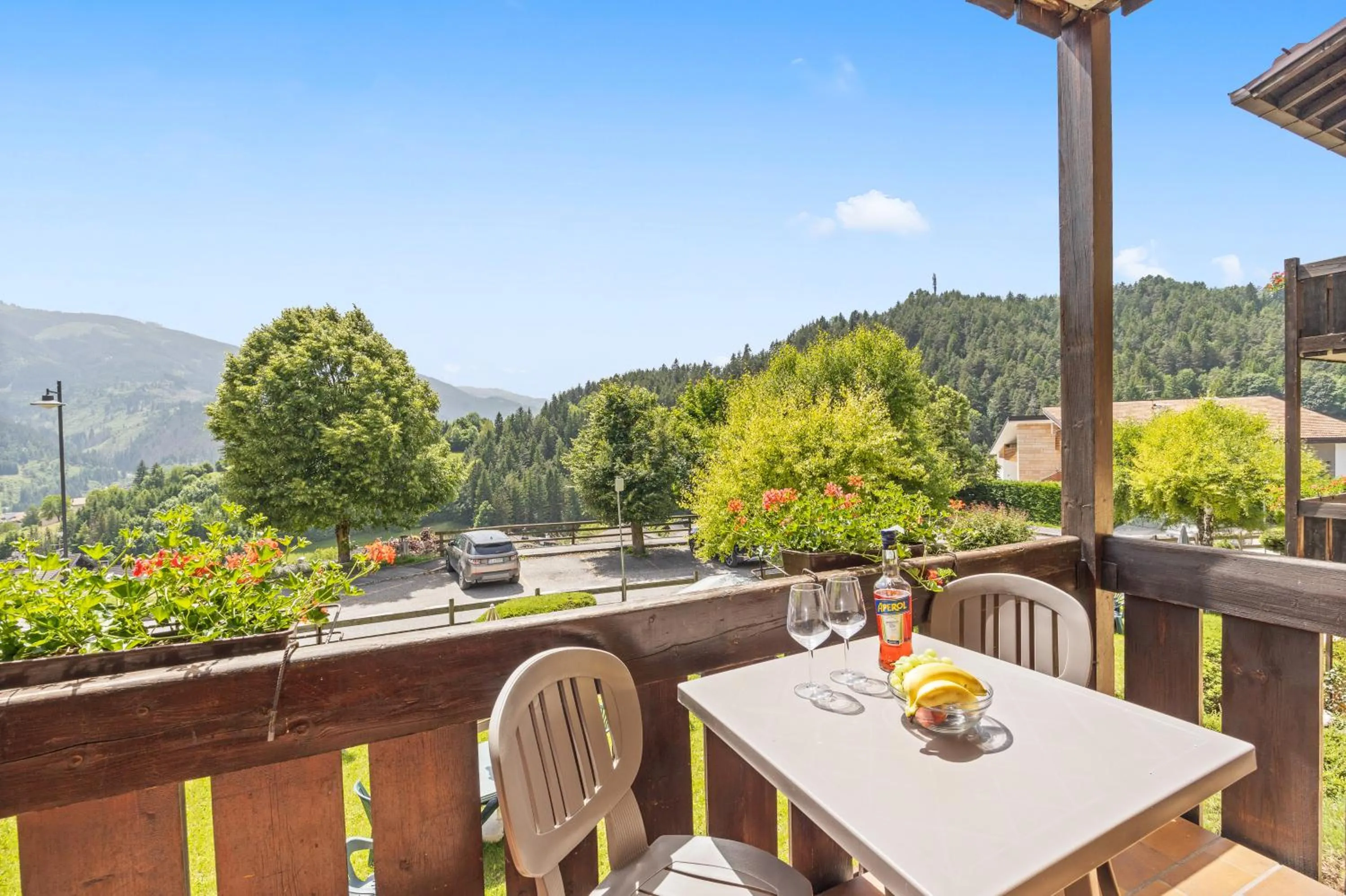 Natural landscape in Residence Lagorai