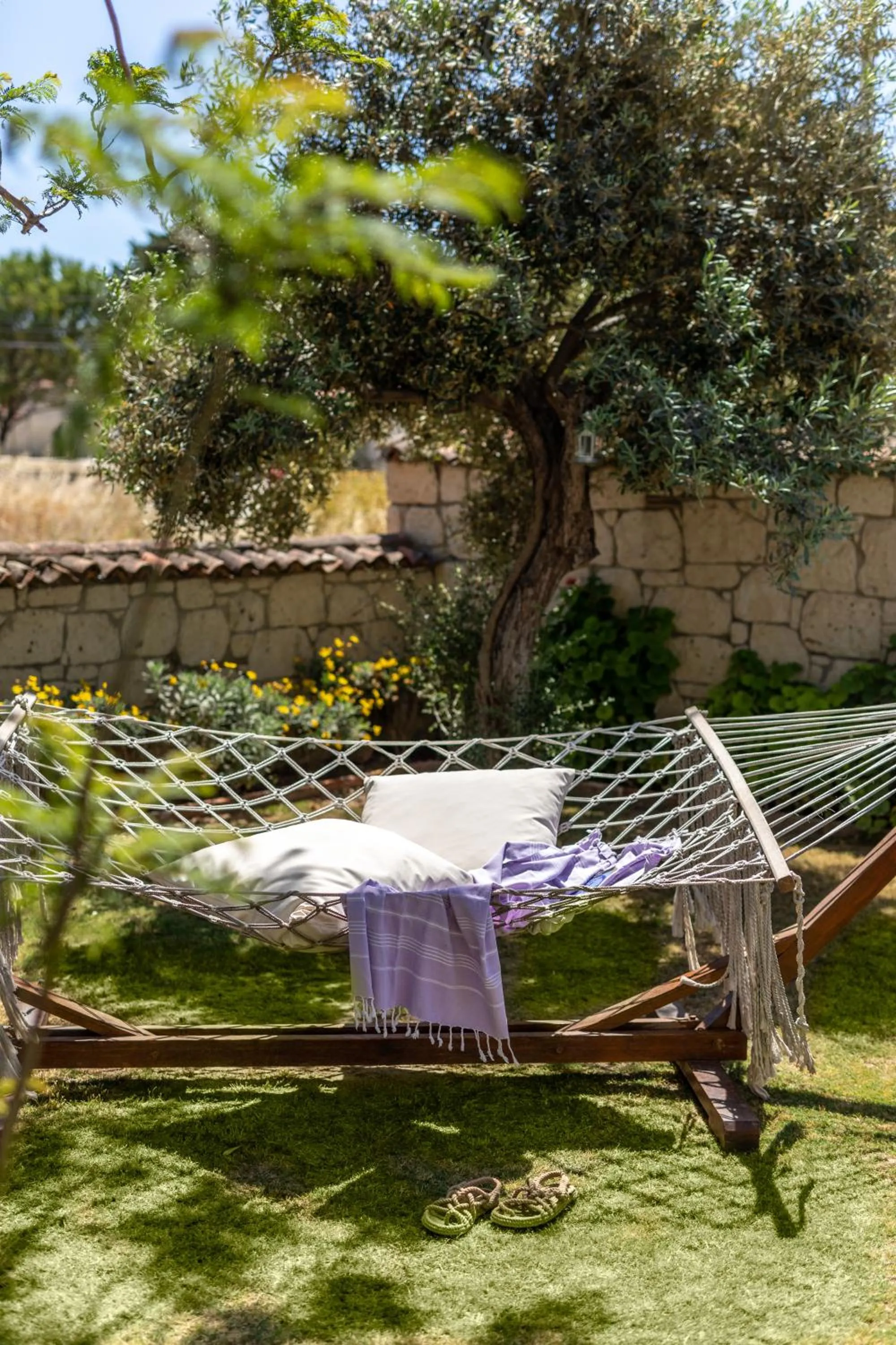 Garden in Deniz Kabugu Hotel