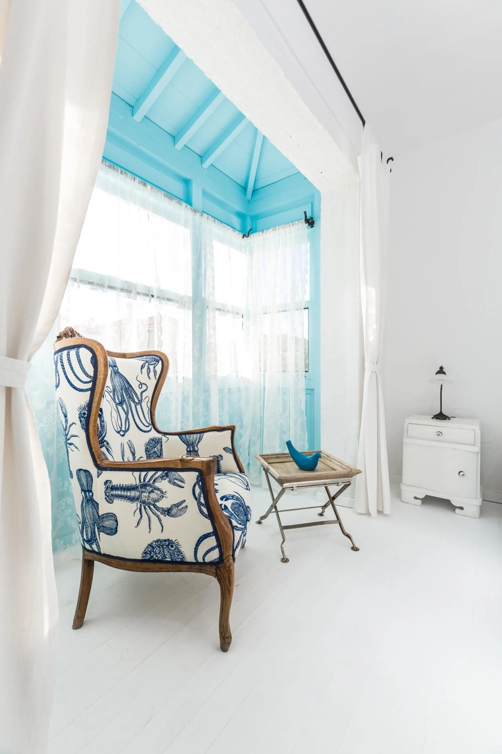 Decorative detail in Deniz Kabugu Hotel