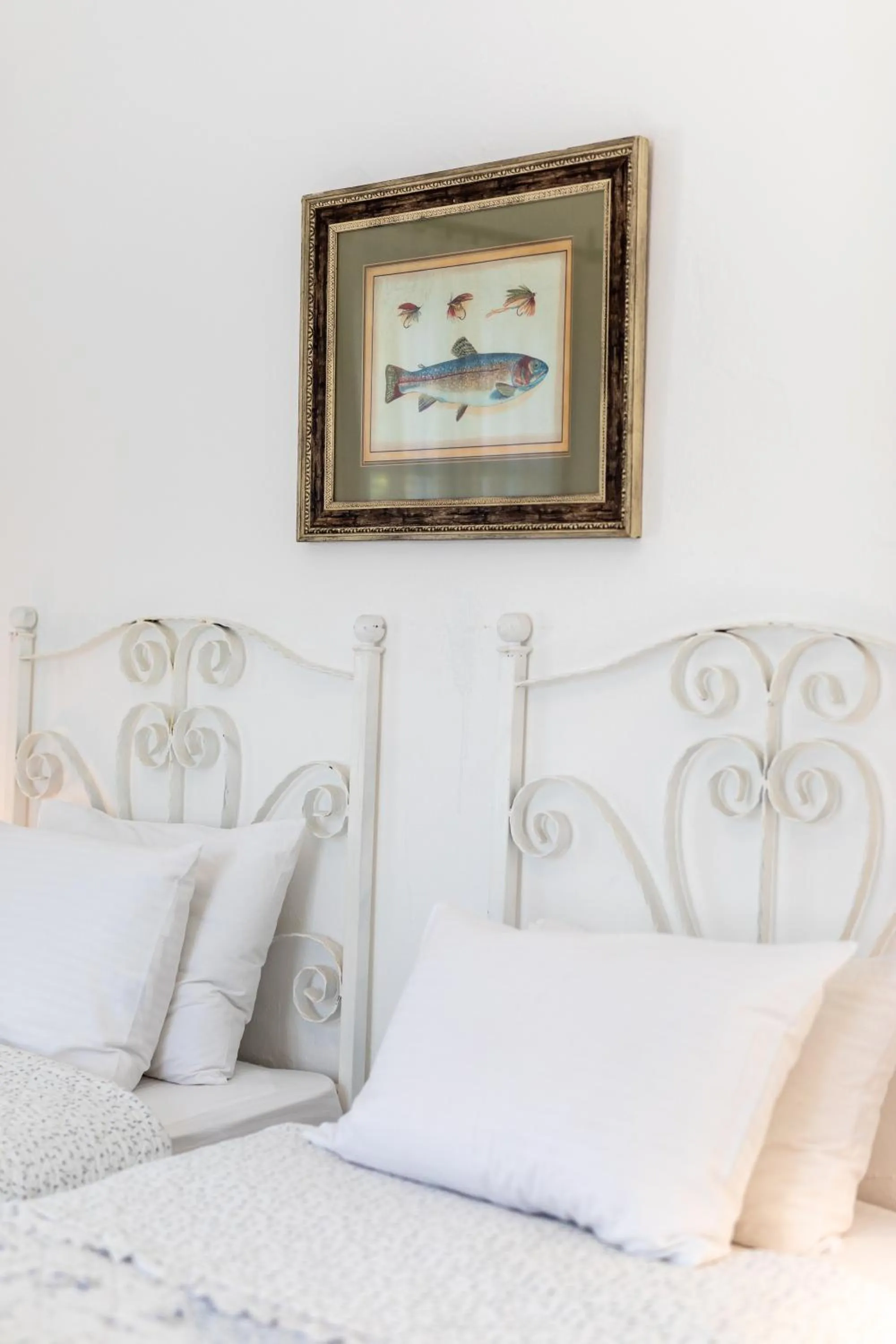 Bed in Deniz Kabugu Hotel