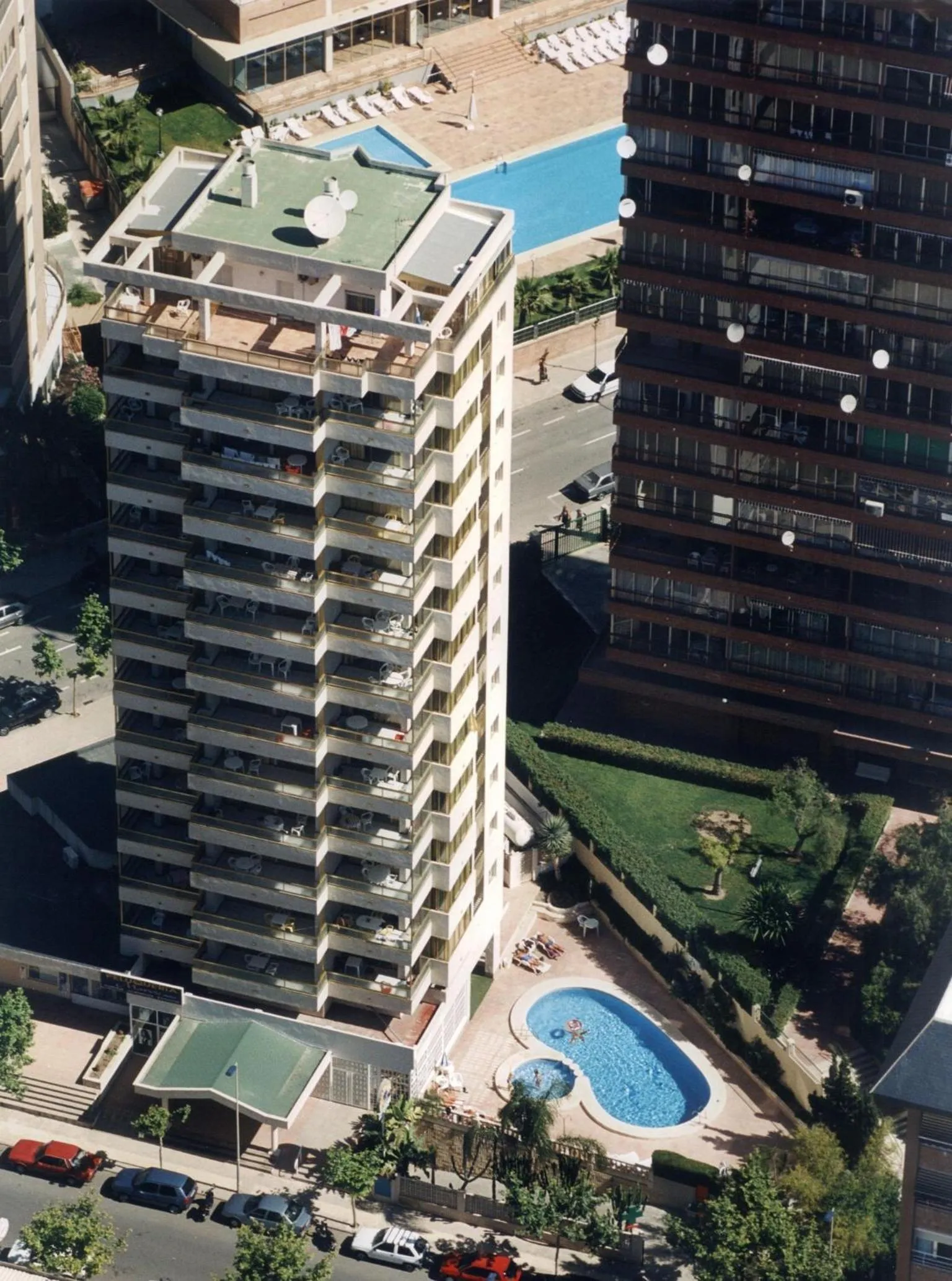 Bird's eye view in Apartamentos Maria Victoria