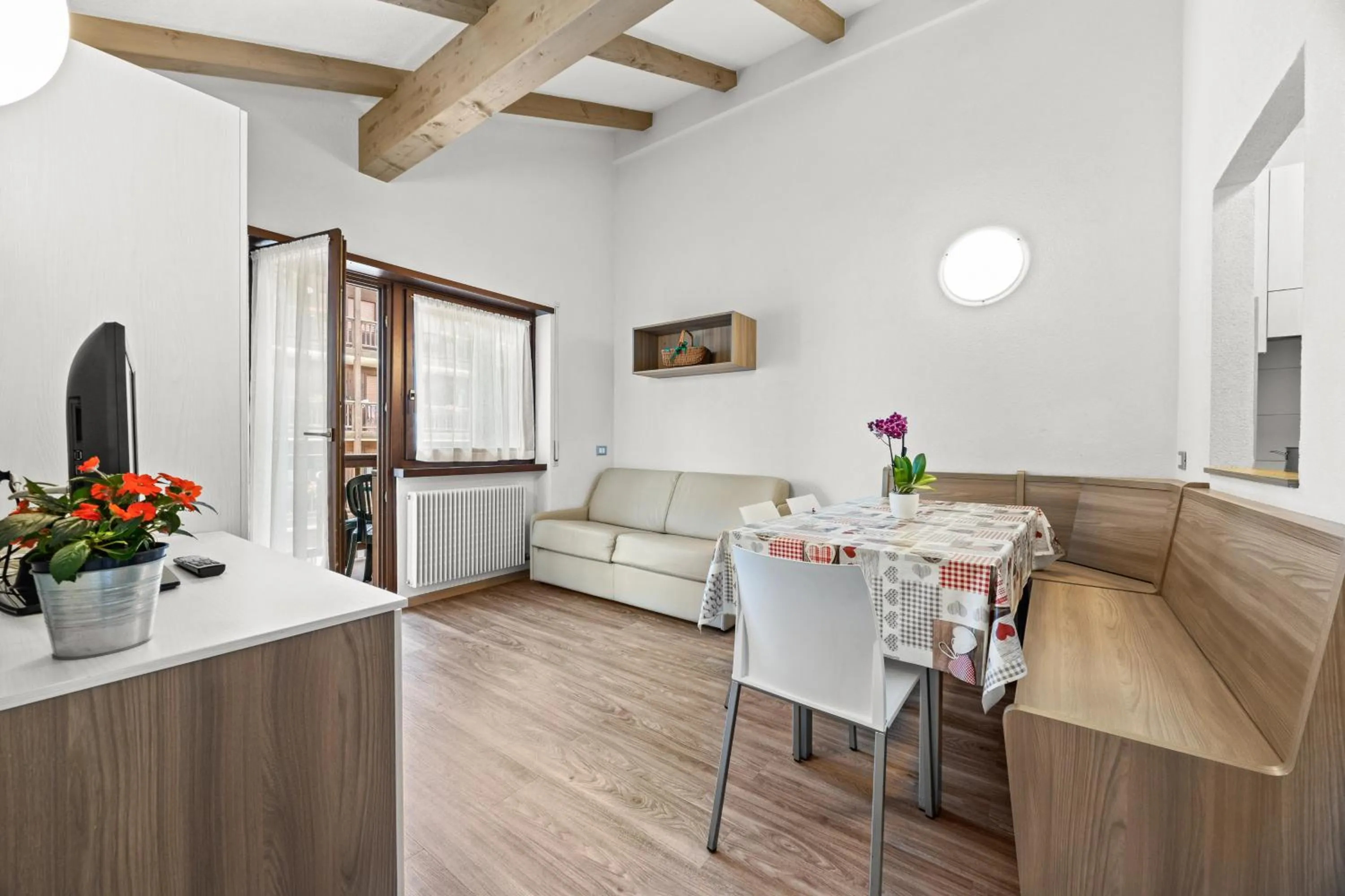 Living room in Aparthotel Des Alpes