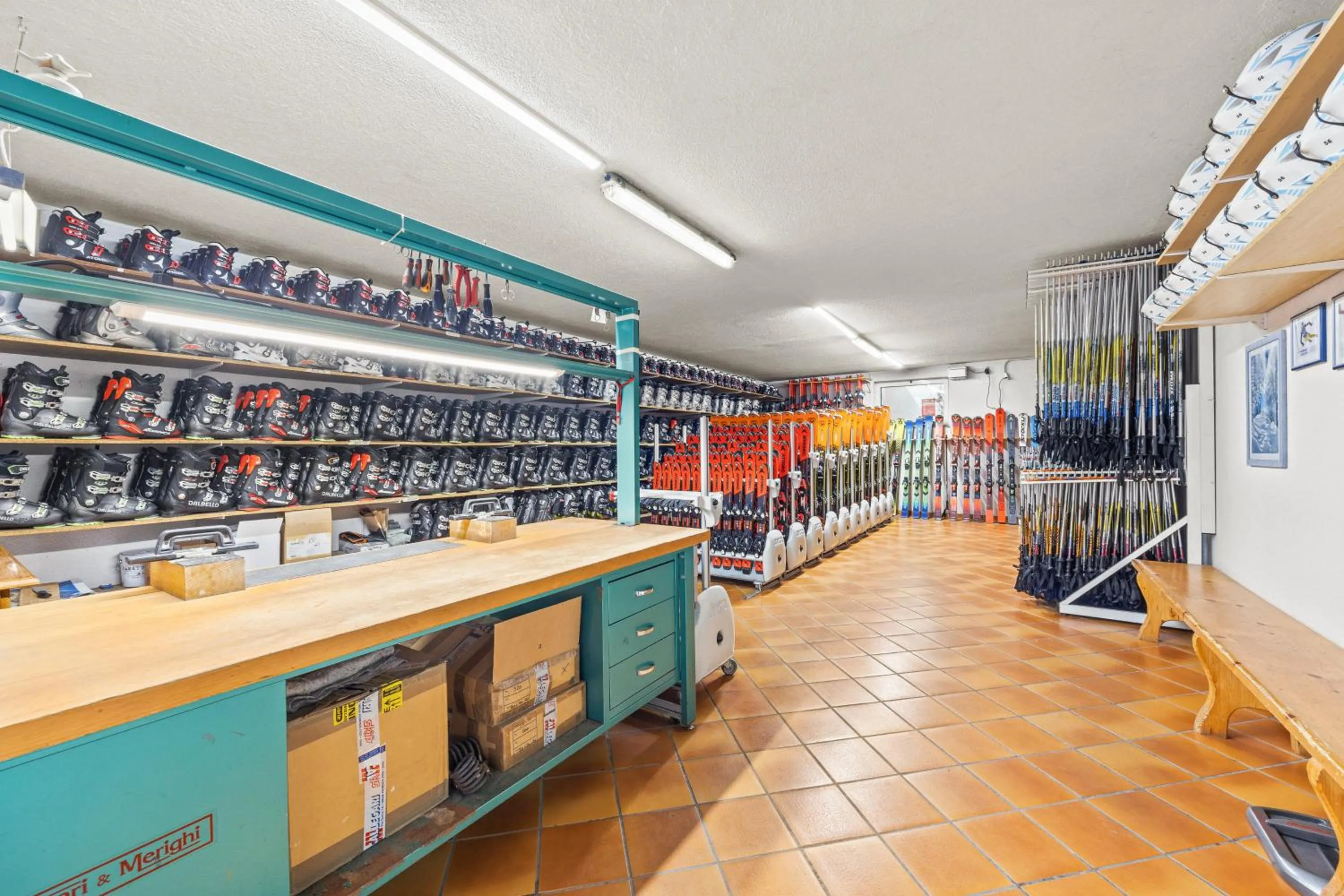 Skiing in Aparthotel Des Alpes