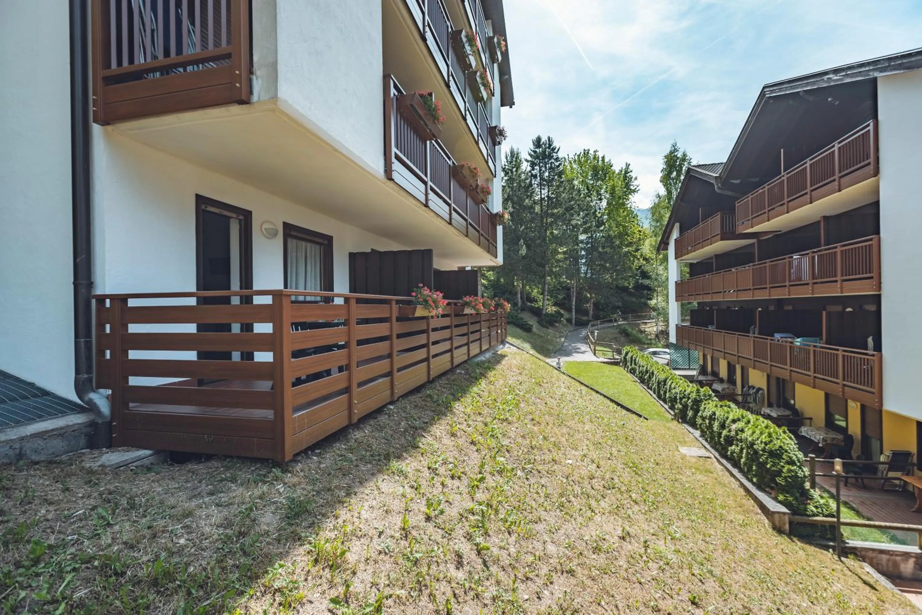 Balcony/Terrace in Aparthotel Des Alpes