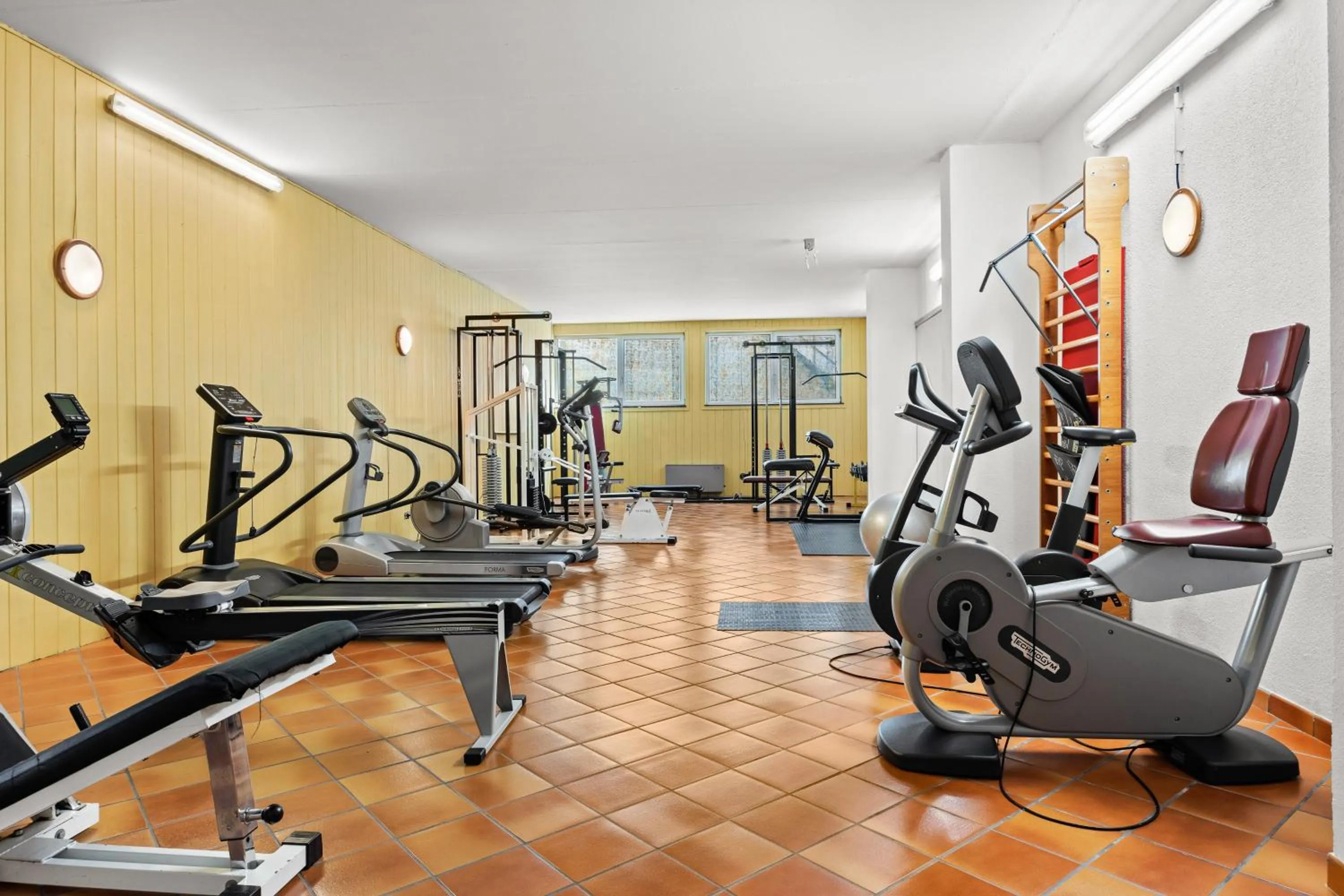 Fitness centre/facilities in Aparthotel Des Alpes
