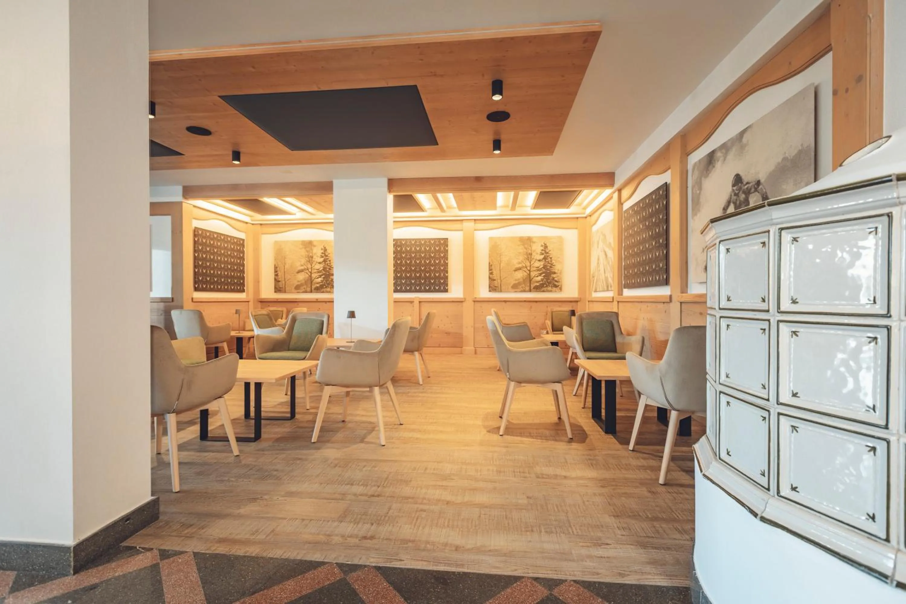 Lobby or reception in Aparthotel Des Alpes