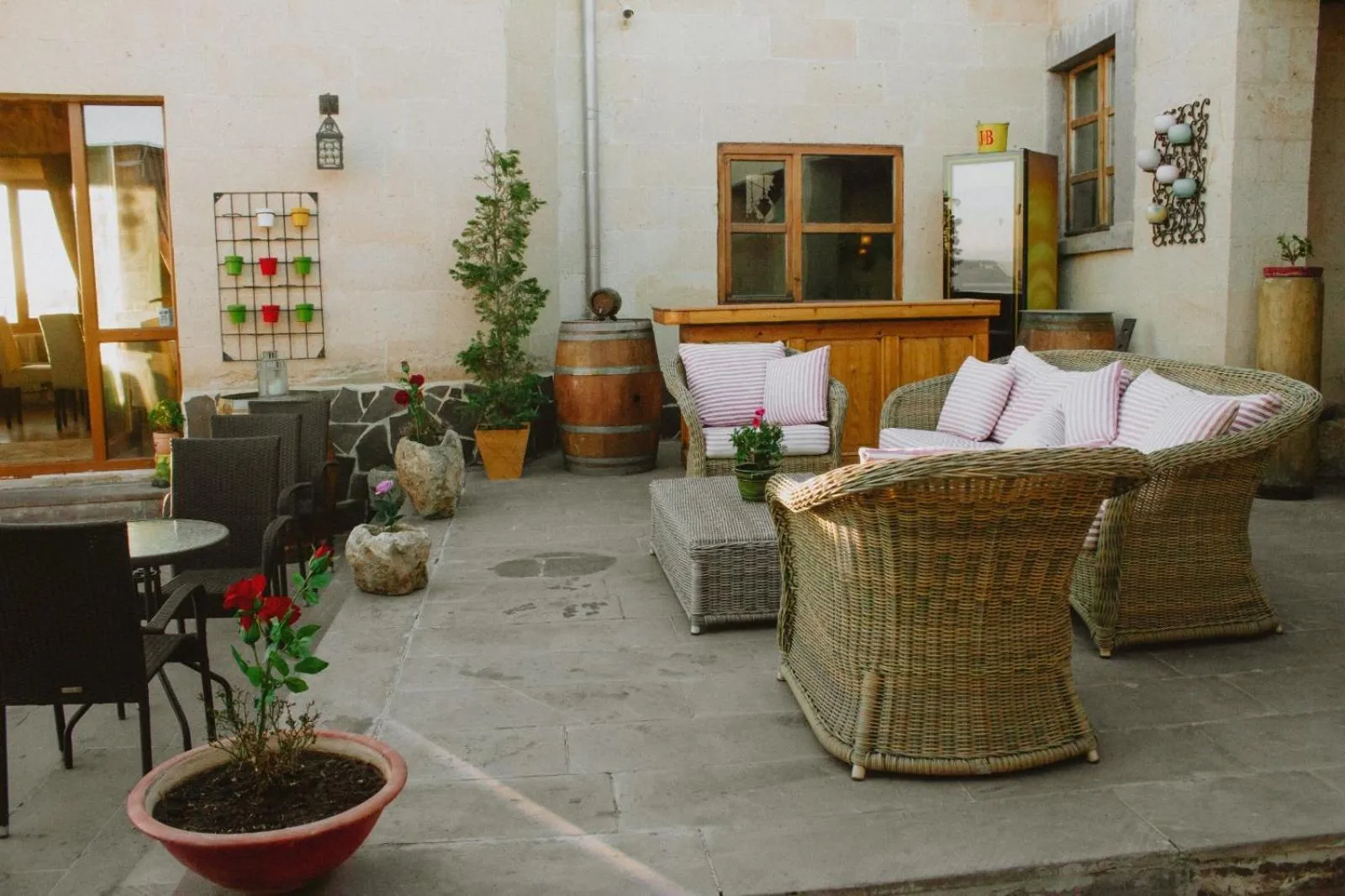 Balcony/Terrace in La Casa Cave Hotel