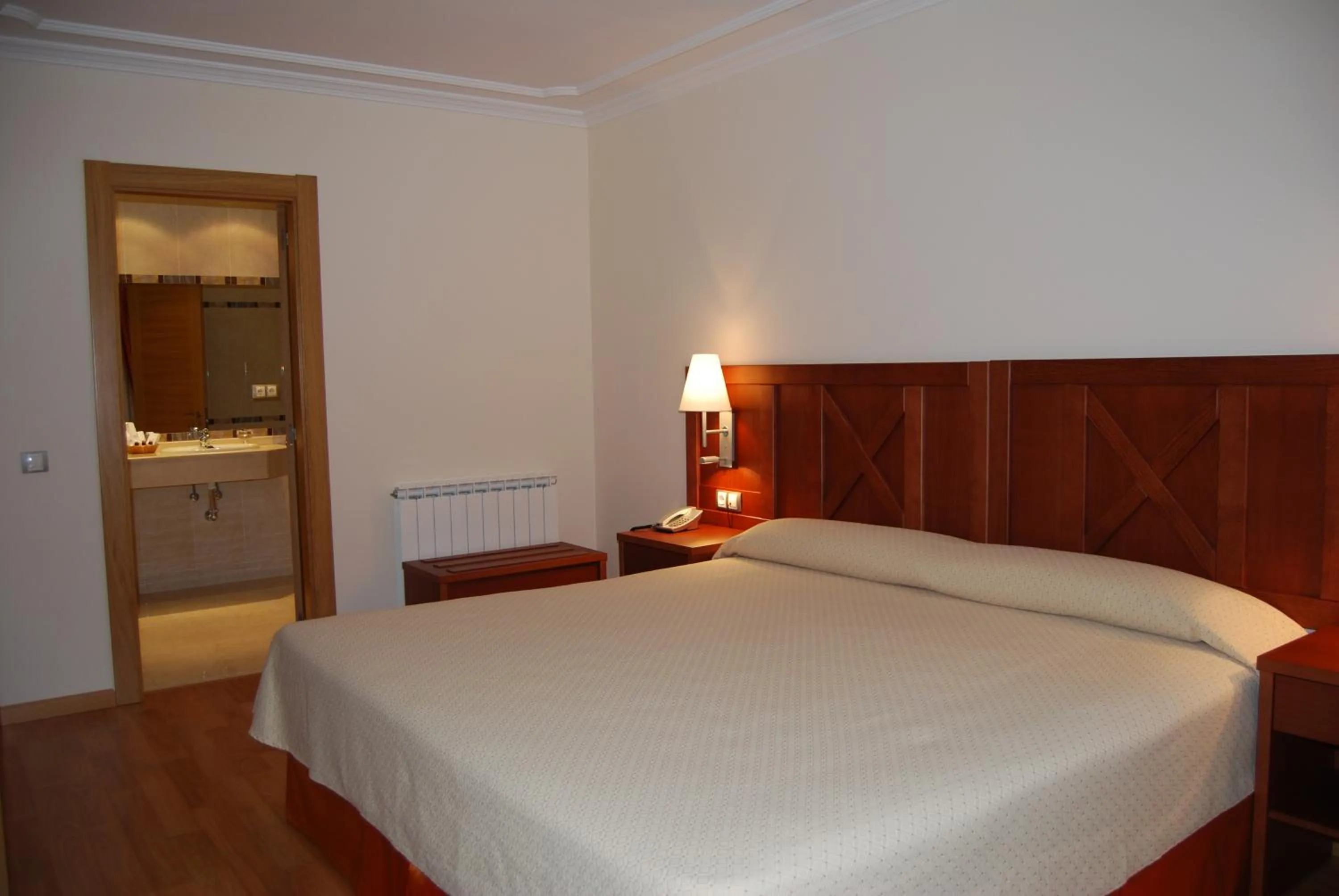 Bed in Hotel Meleiros