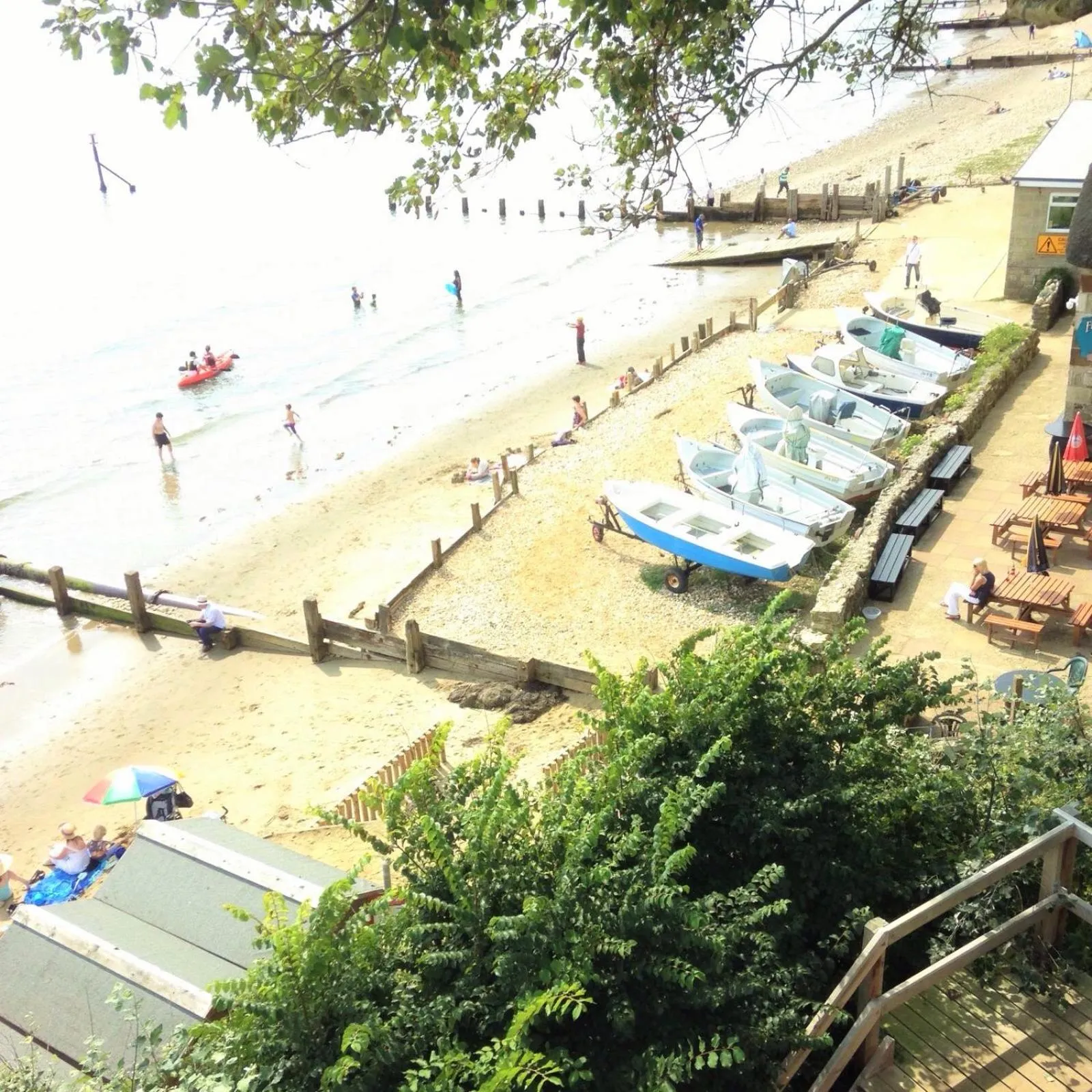 Beach in Villa Mentone Hotel