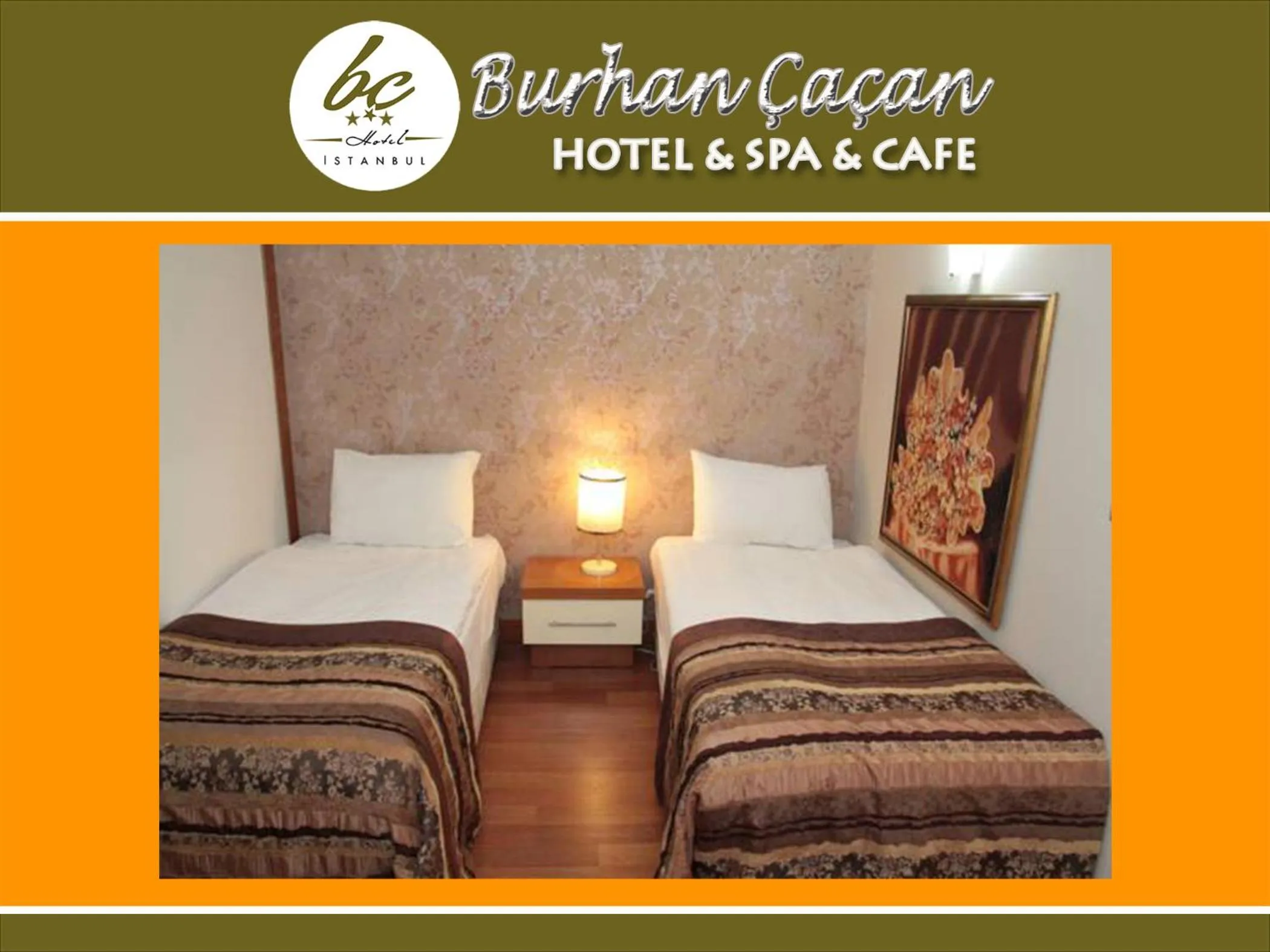 Bed in BC Burhan Cacan Hotel & Spa & Cafe