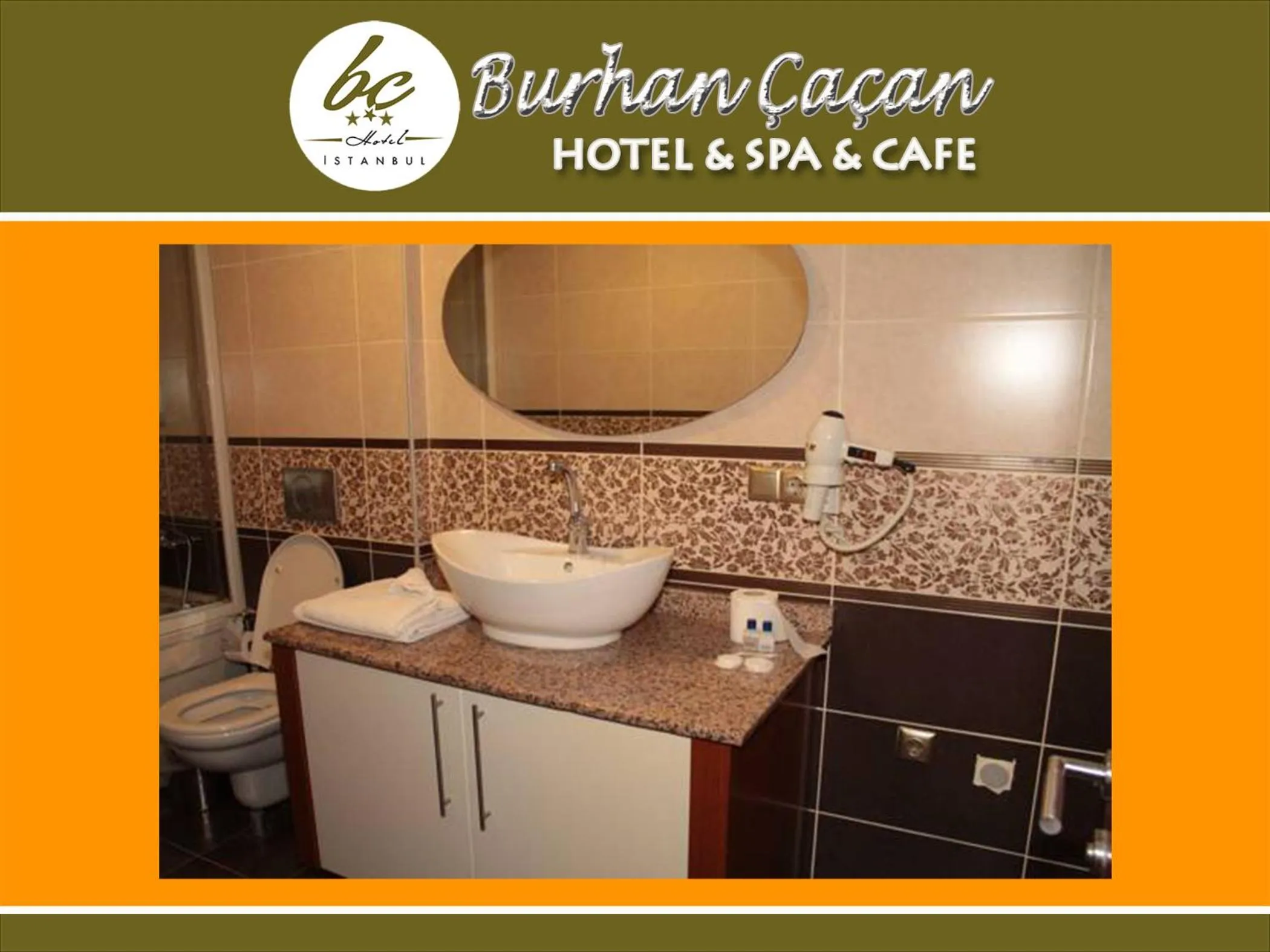 Bathroom in BC Burhan Cacan Hotel & Spa & Cafe
