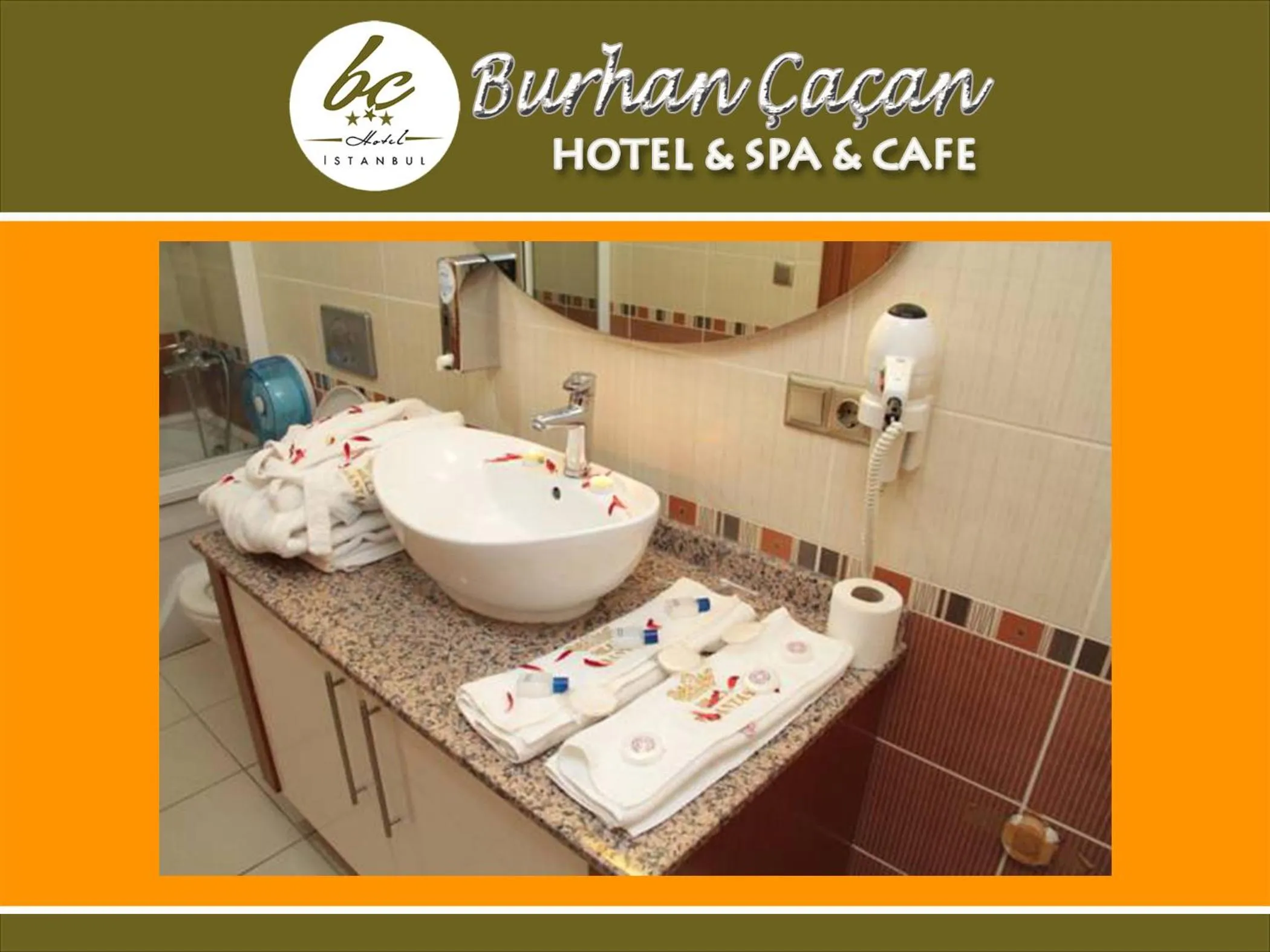 Bathroom in BC Burhan Cacan Hotel & Spa & Cafe