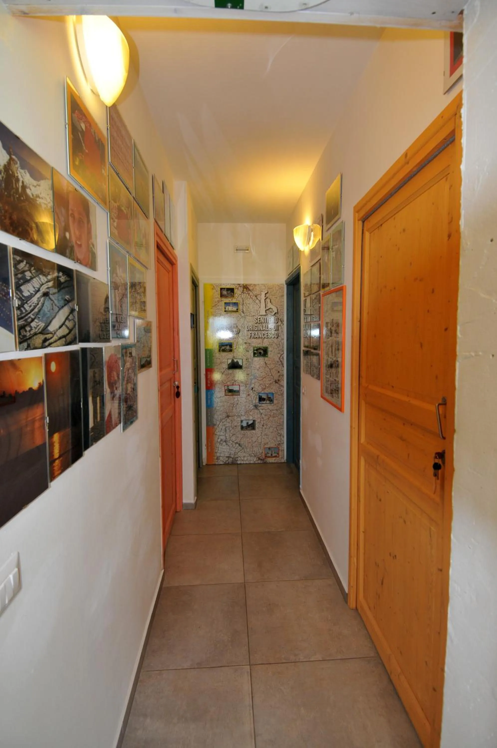 Decorative detail in Casalotto Francescano