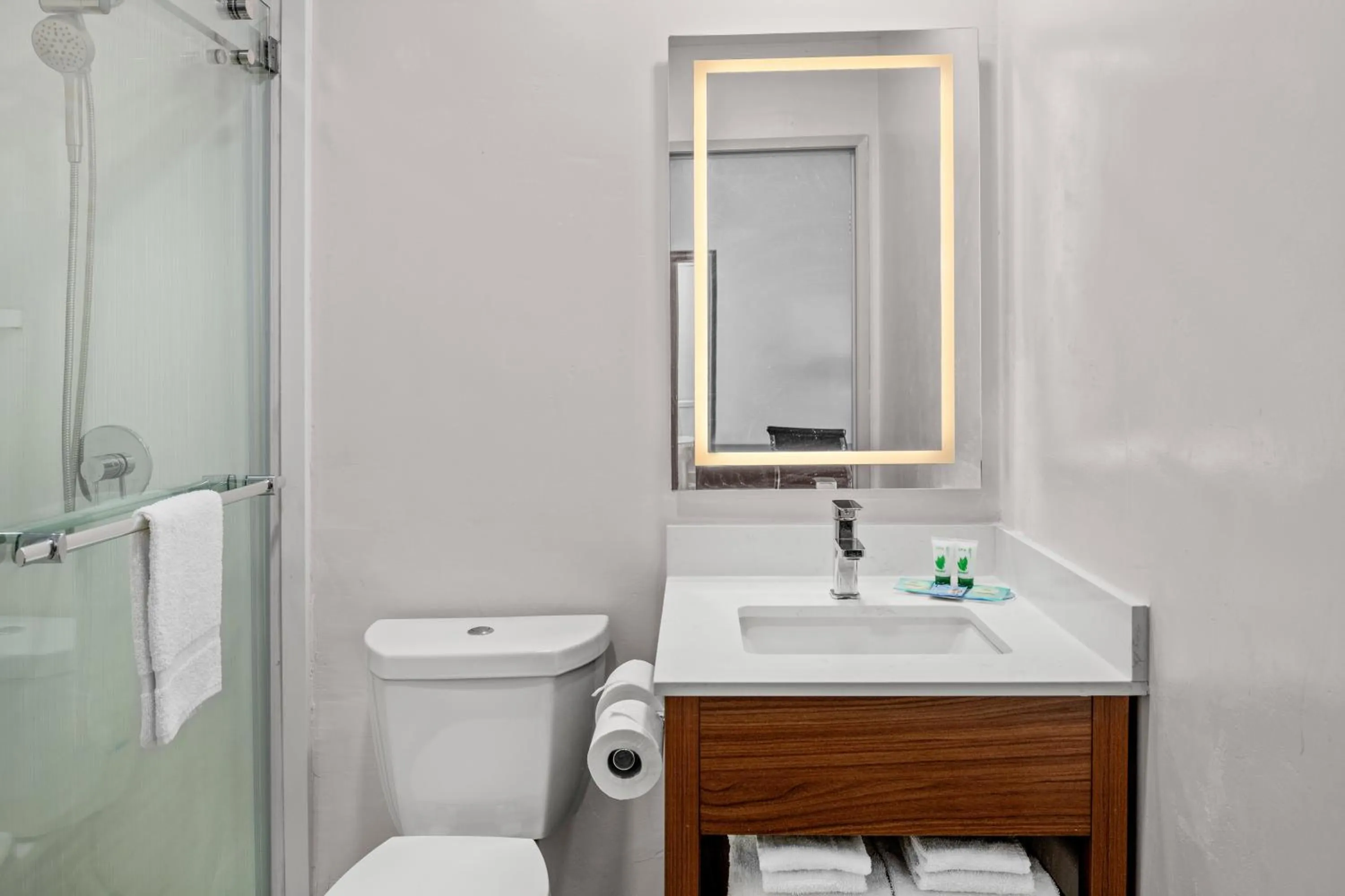 Shower in Brisa Pacific Hotel Encinitas