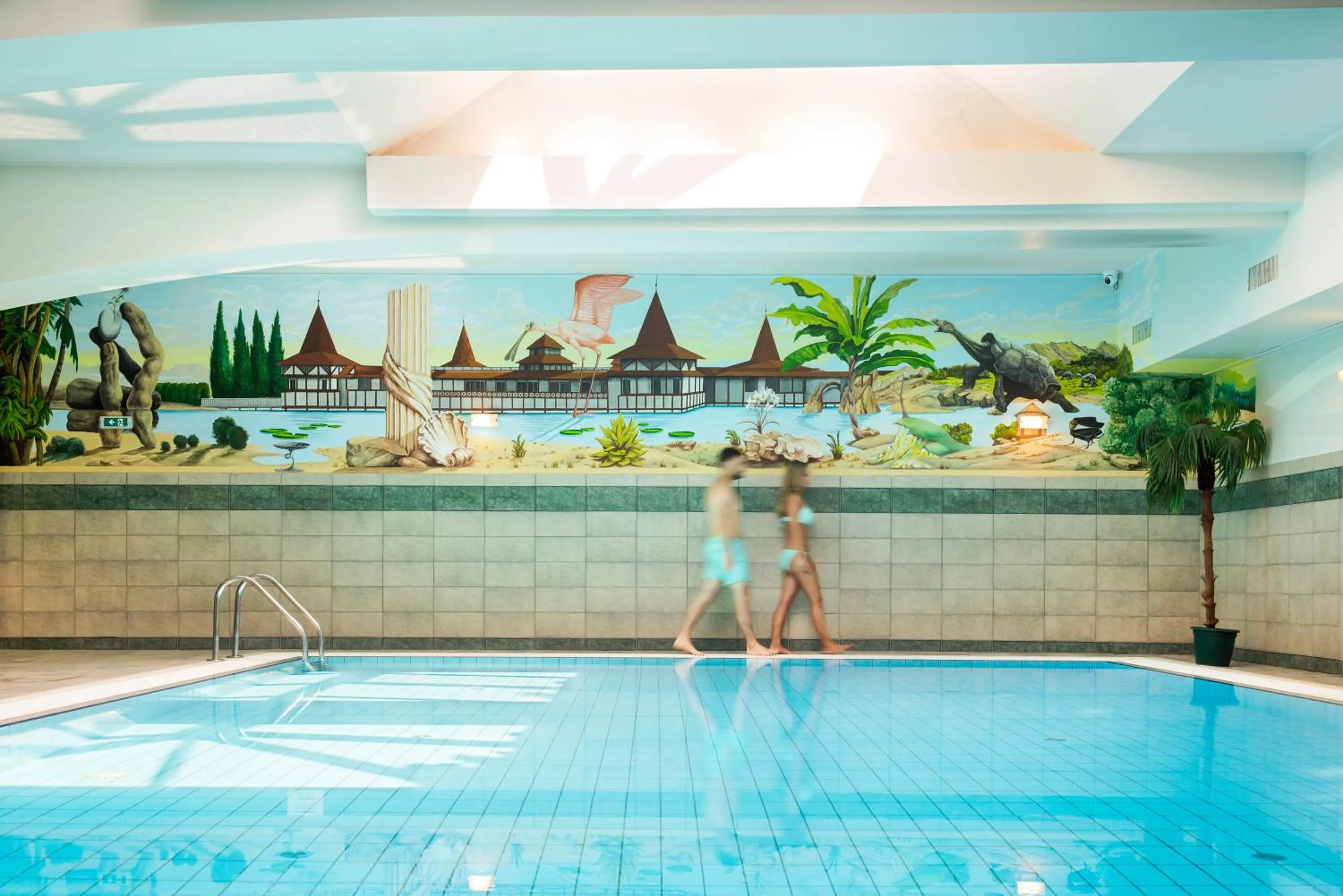 Swimming pool in Holiday Club Apartman Hotel
