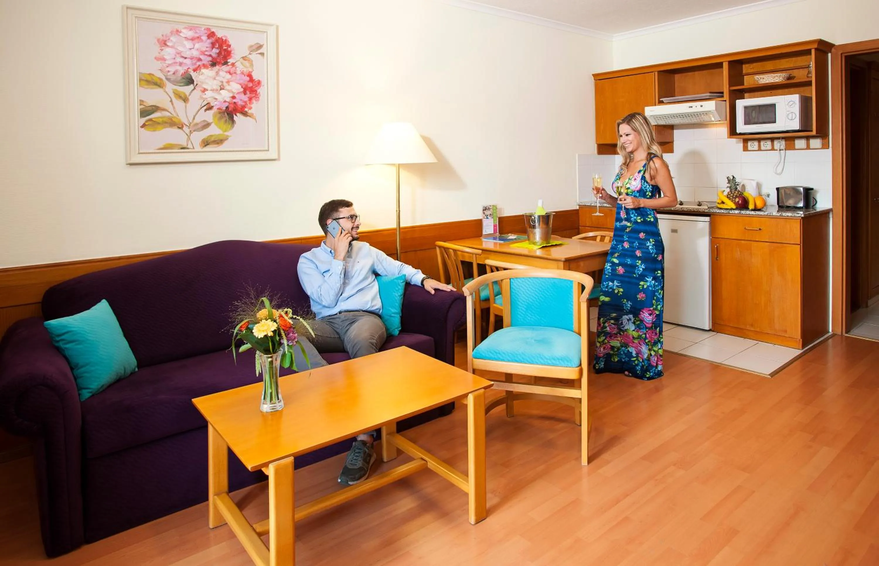 Living room in Holiday Club Apartman Hotel