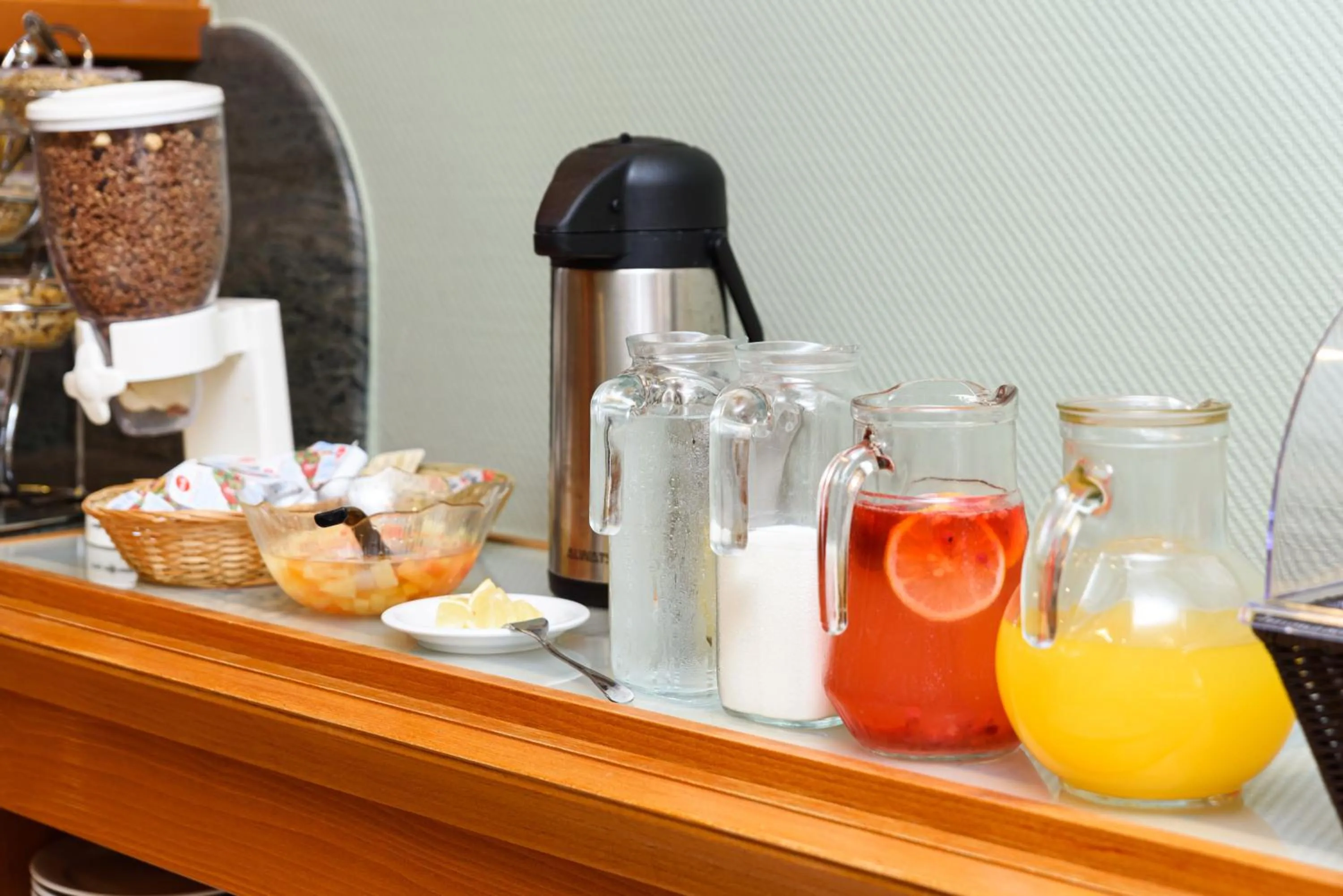 Breakfast in Holiday Club Apartman Hotel