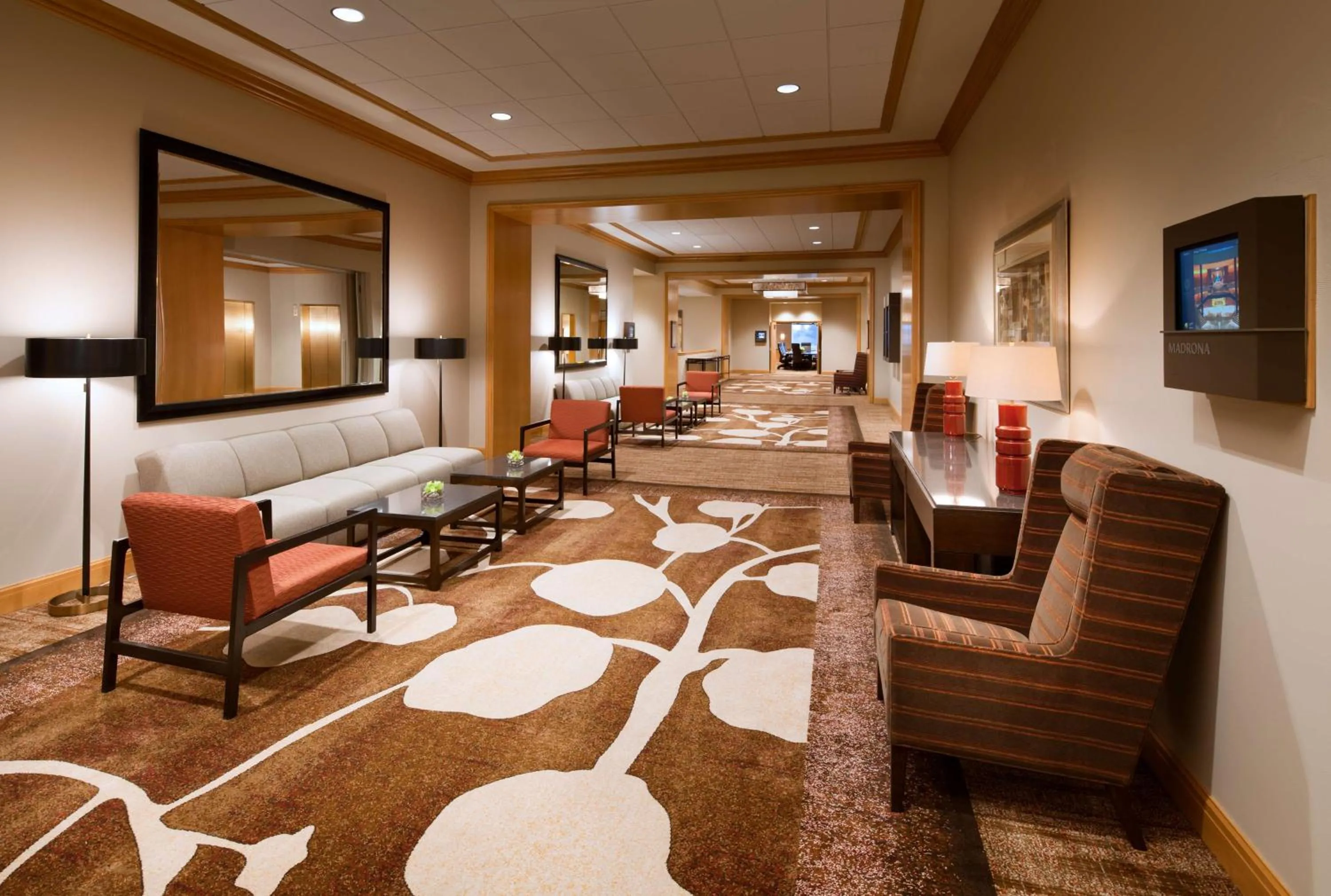 Pool view in Hyatt Regency Bellevue