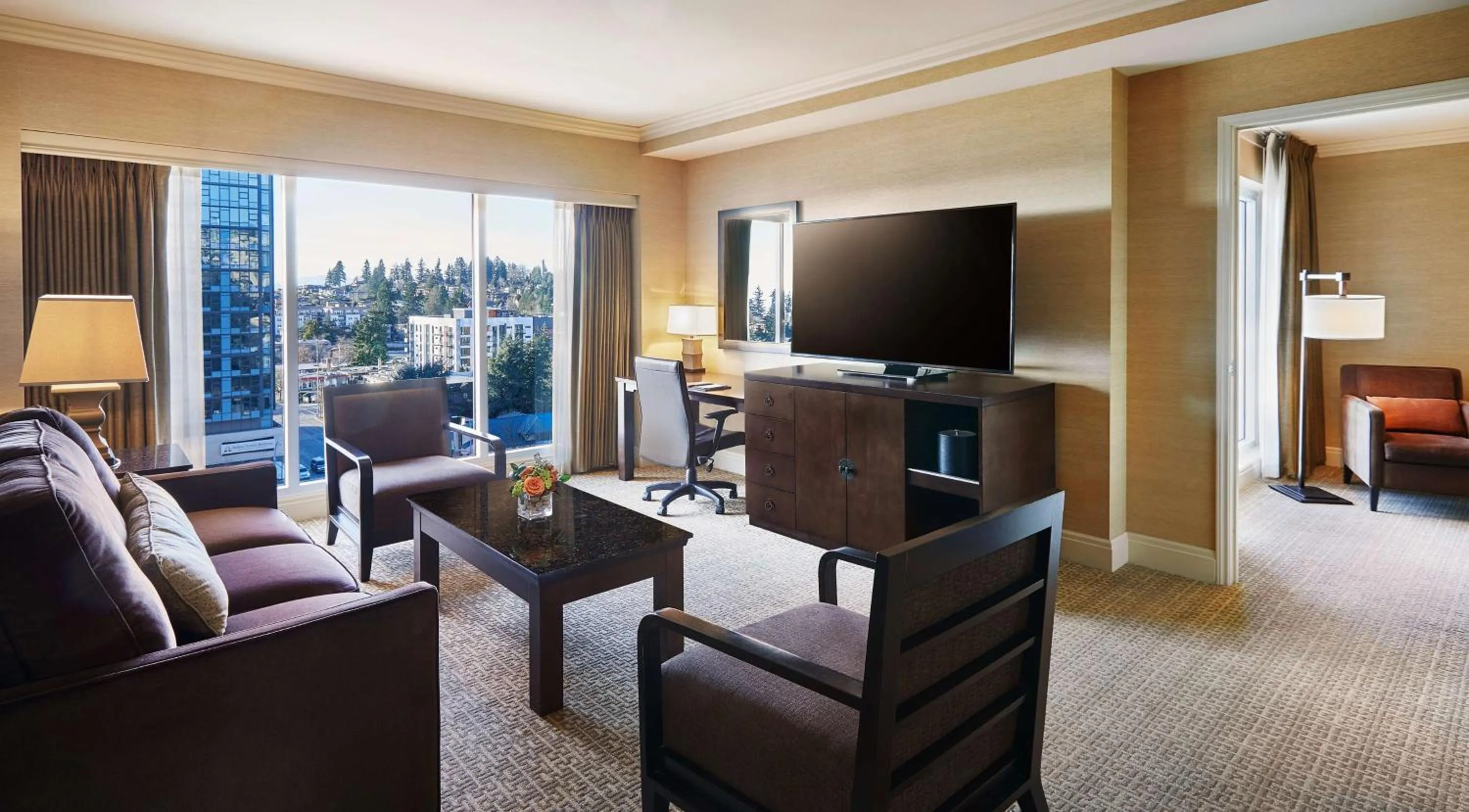 Photo of the whole room in Hyatt Regency Bellevue