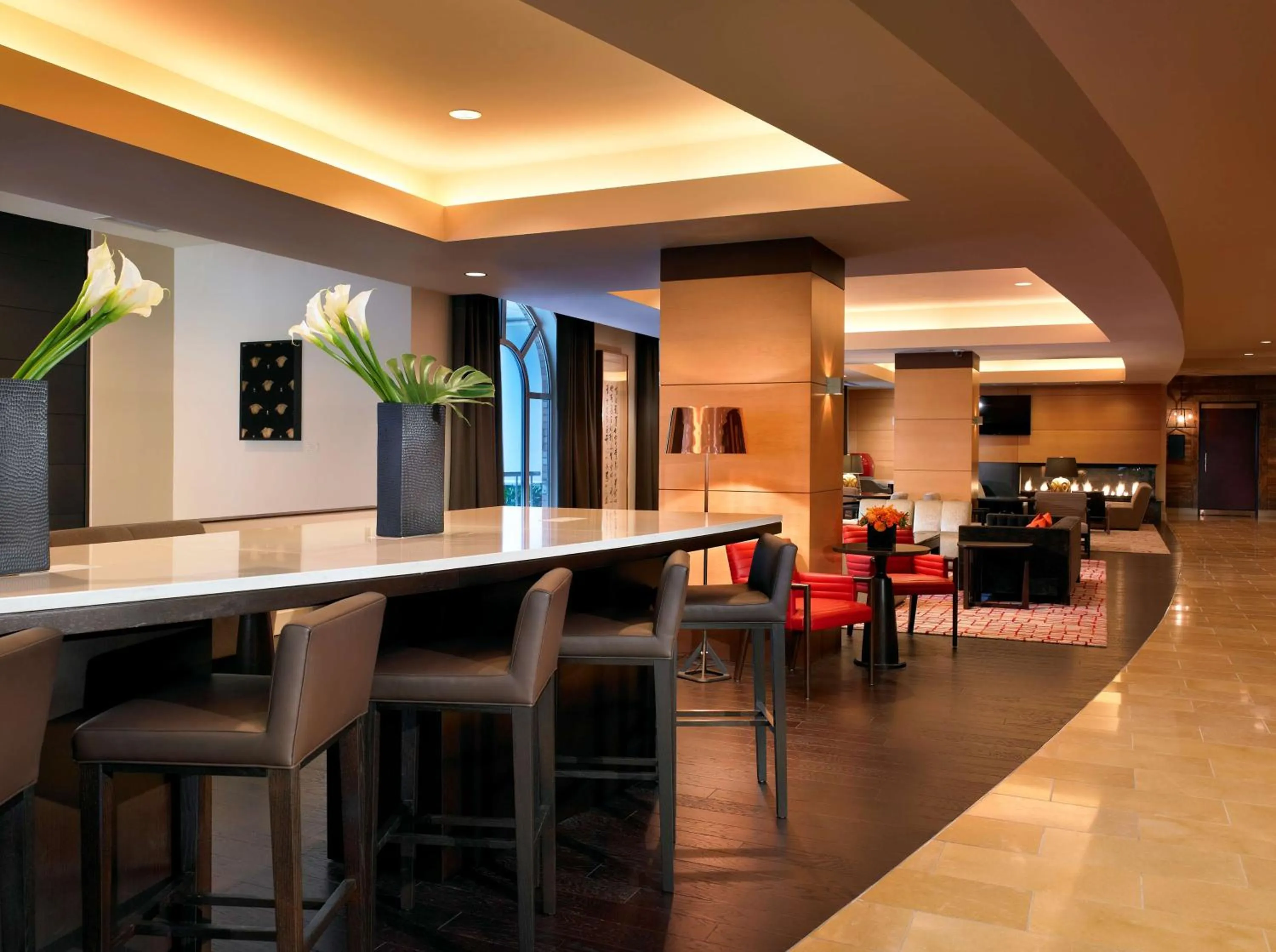 Pool view in Hyatt Regency Bellevue