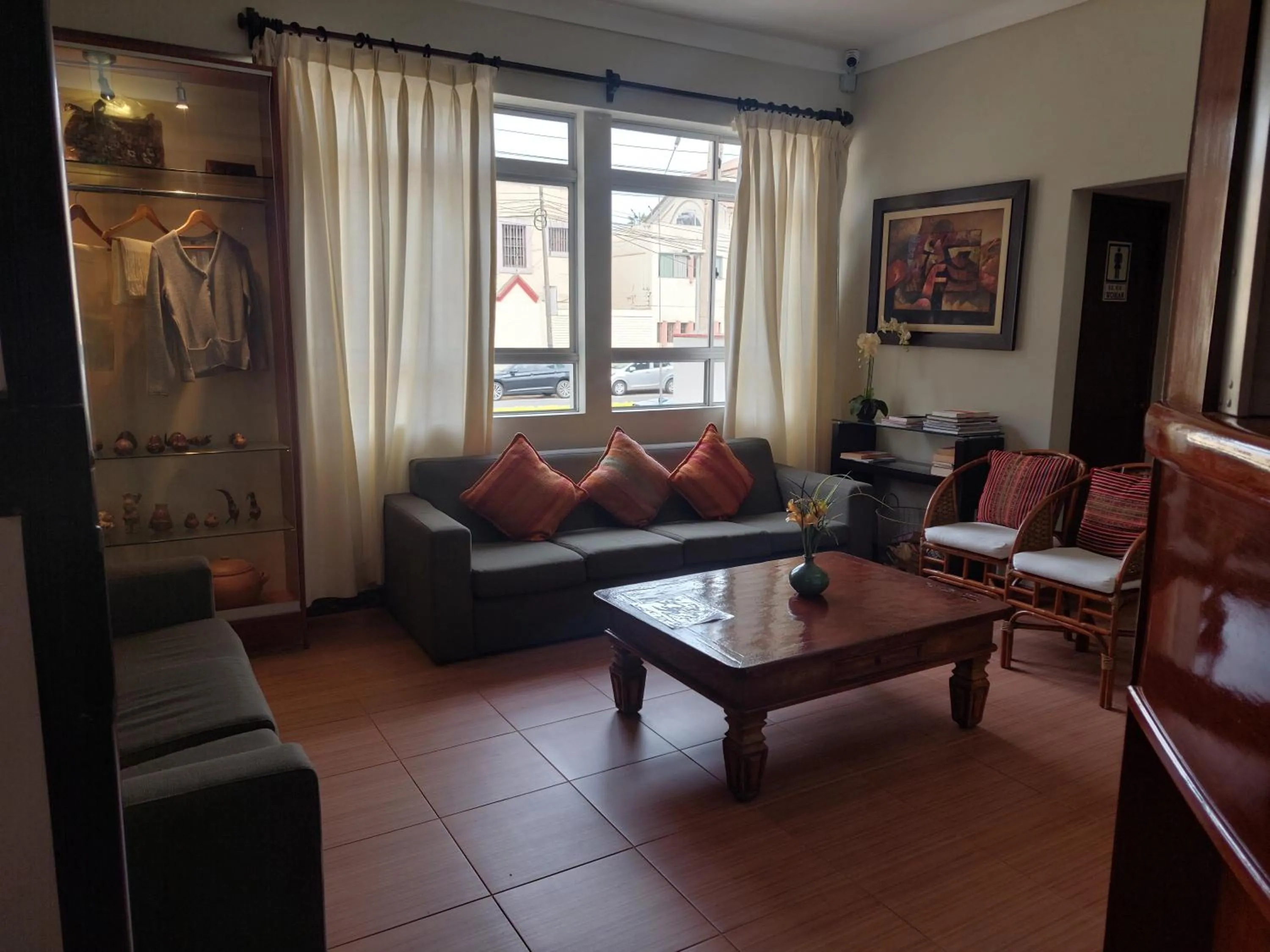 Living room in Lima Wasi Hotel Miraflores