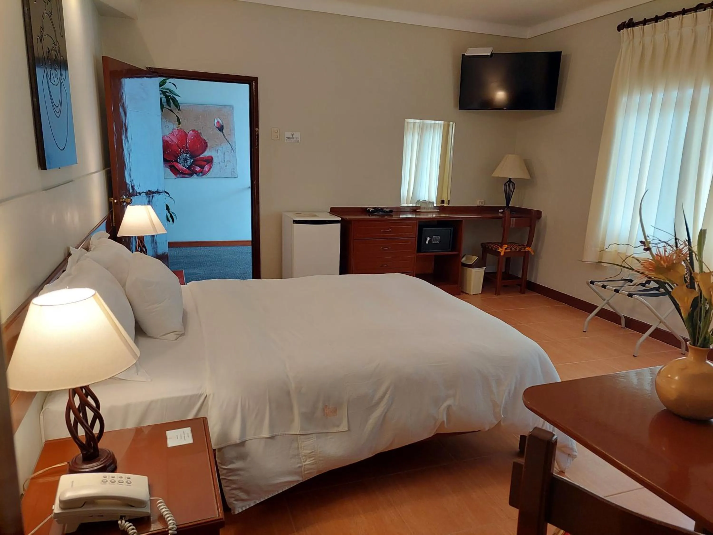 Bed in Lima Wasi Hotel Miraflores