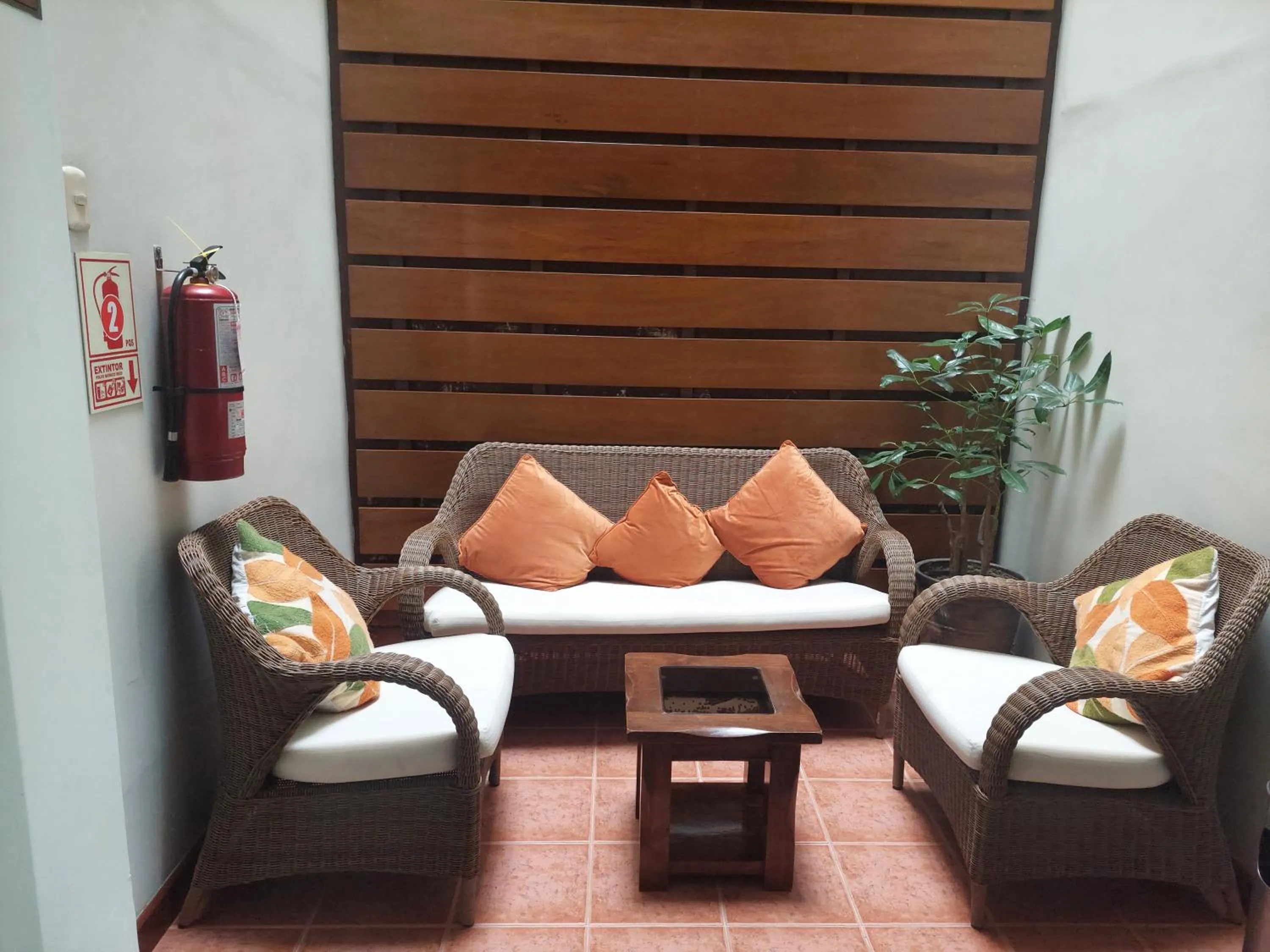 Living room in Lima Wasi Hotel Miraflores